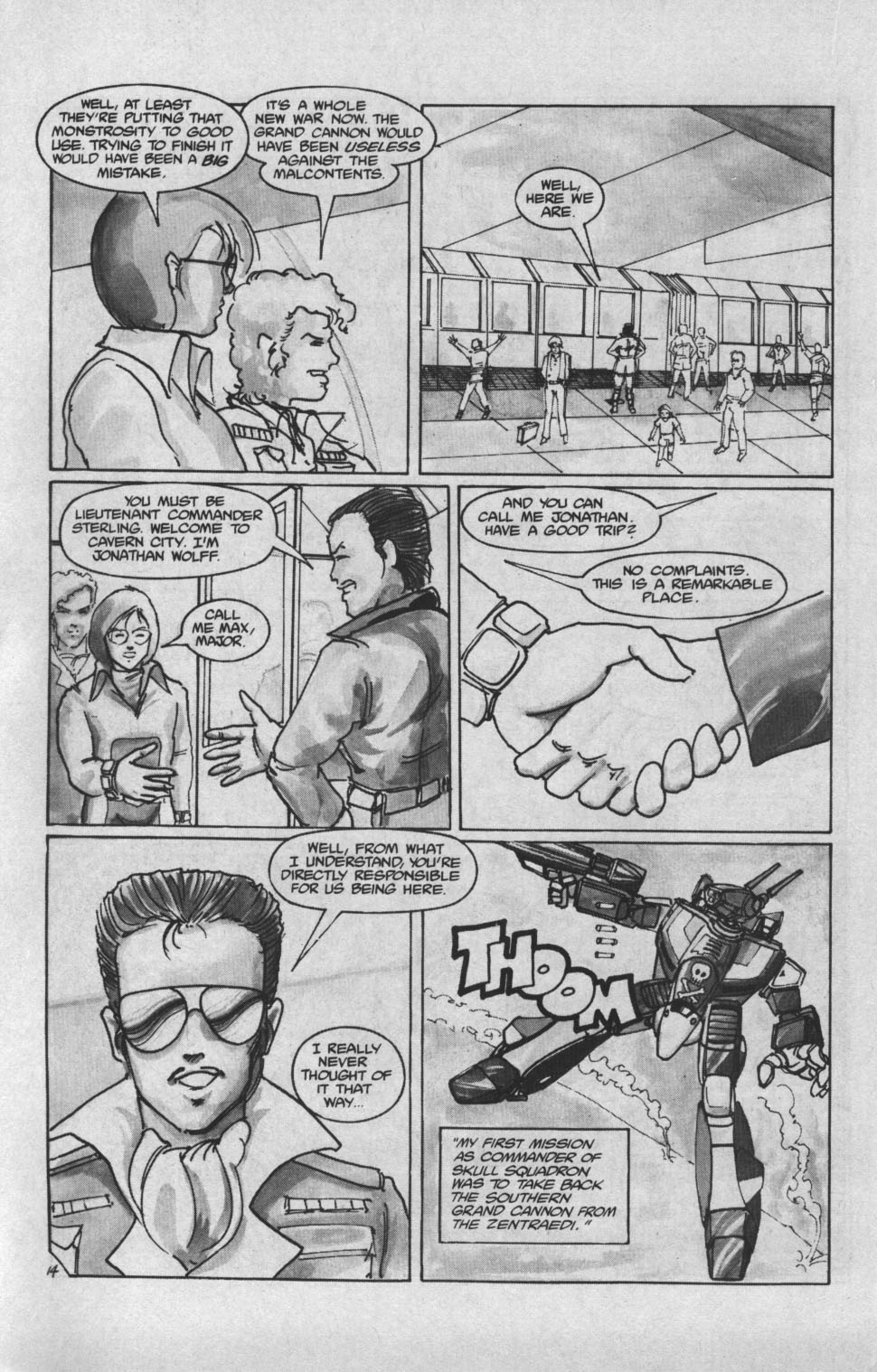 Read online Robotech II: The Sentinels - The Malcontent Uprisings comic -  Issue #2 - 15