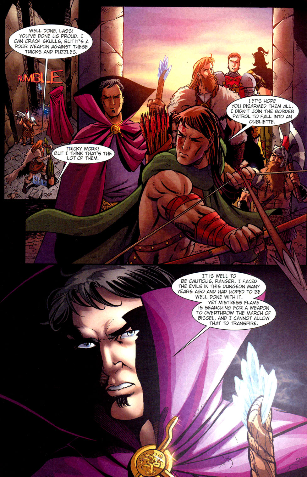 Read online Dungeons & Dragons: Tempests Gate comic -  Issue #4 - 5