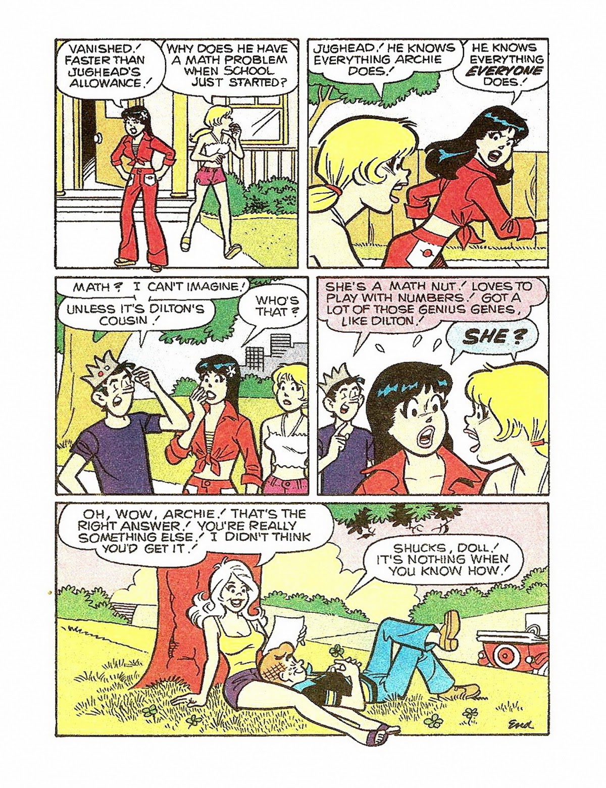 Read online Archie's Double Digest Magazine comic -  Issue #87 - 174