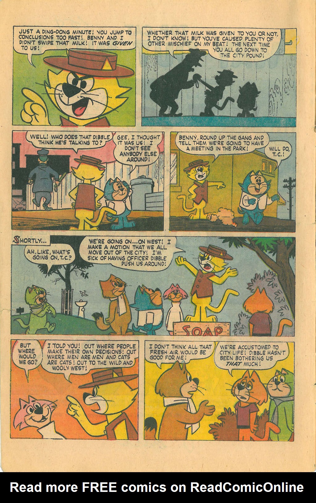 Read online Top Cat (1962) comic -  Issue #22 - 4