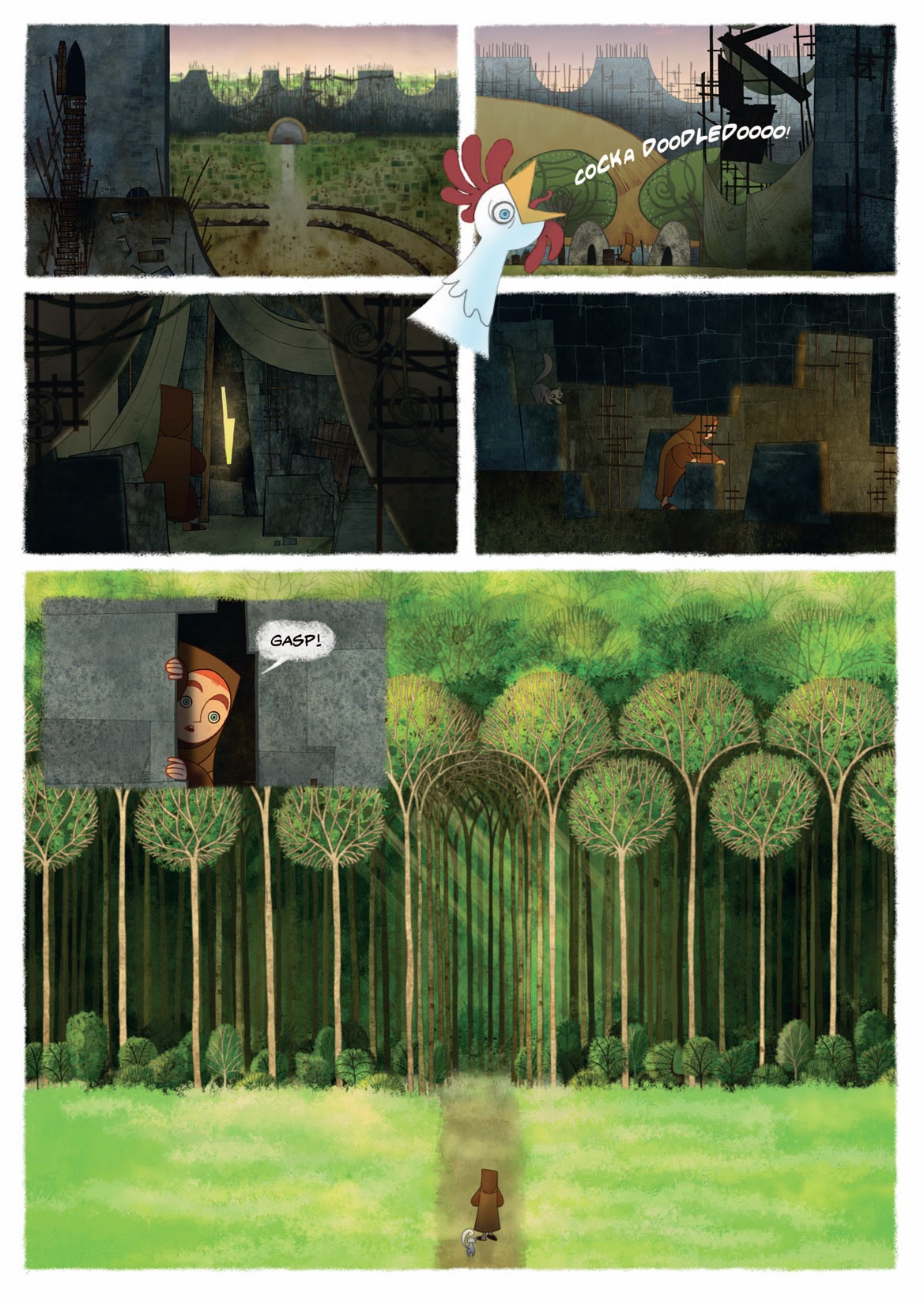 Read online The Secret Of Kells comic -  Issue # TPB - 35