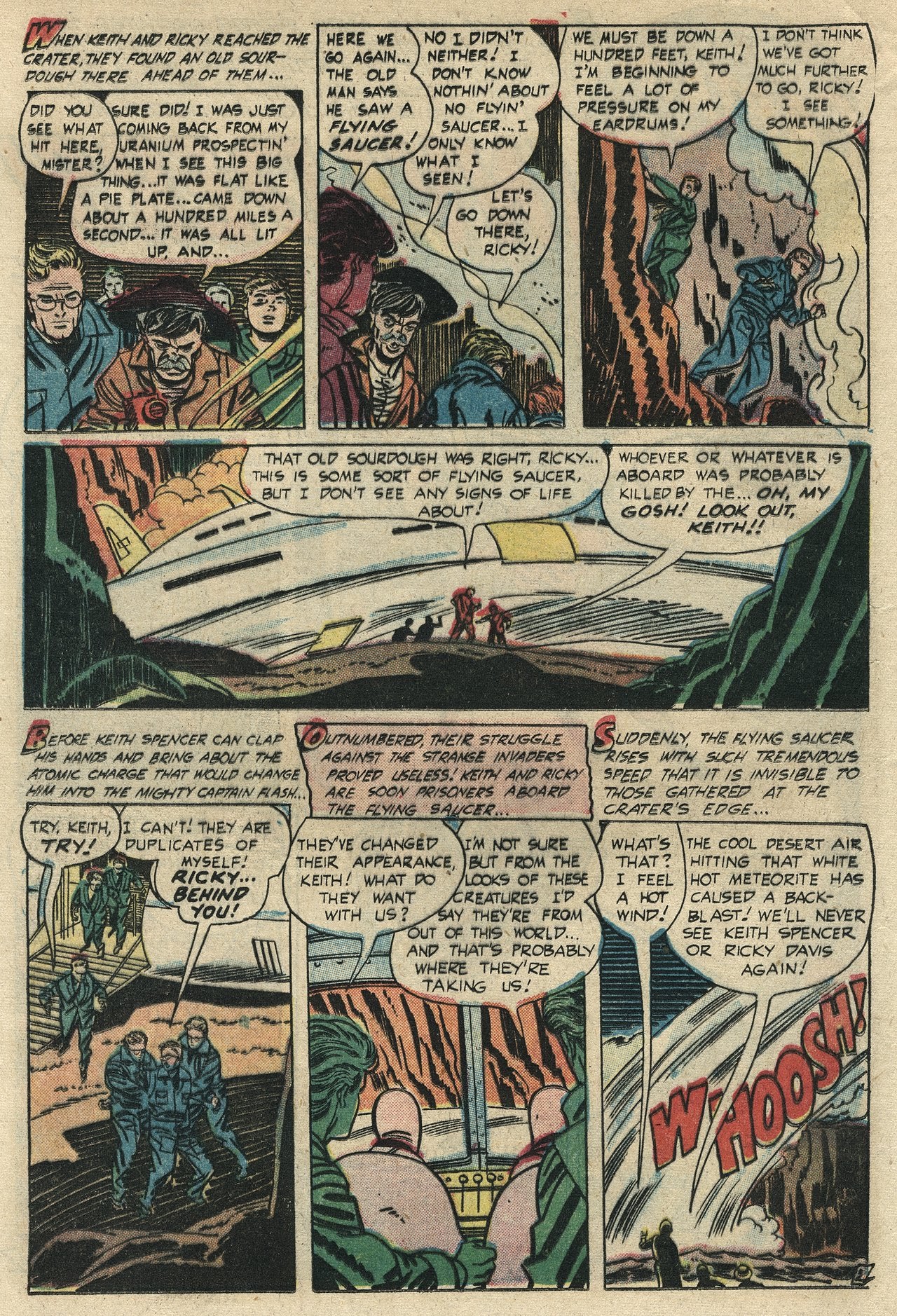 Read online Captain Flash comic -  Issue #4 - 12
