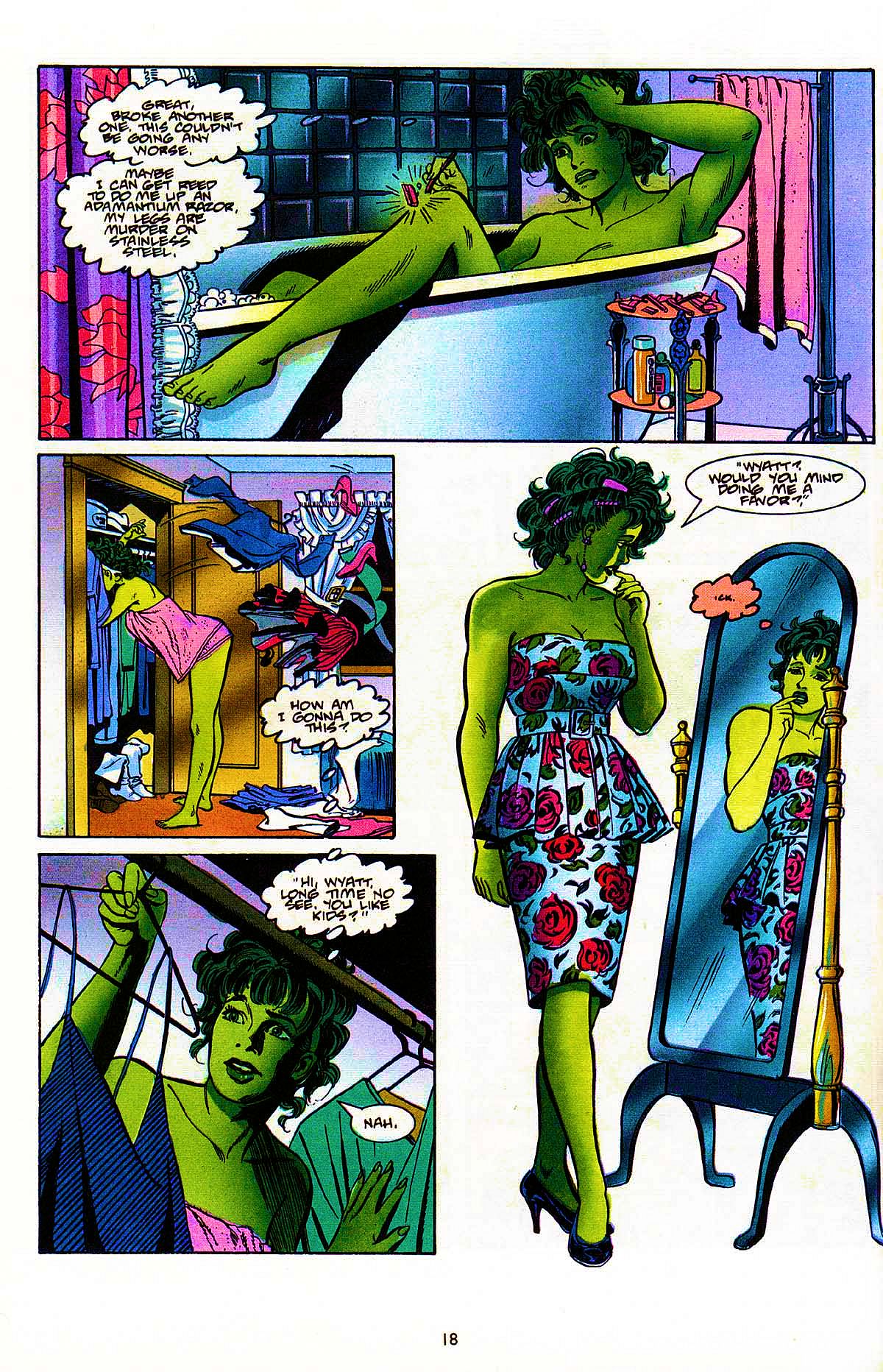 Read online The Sensational She-Hulk in Ceremony comic -  Issue #1 - 19