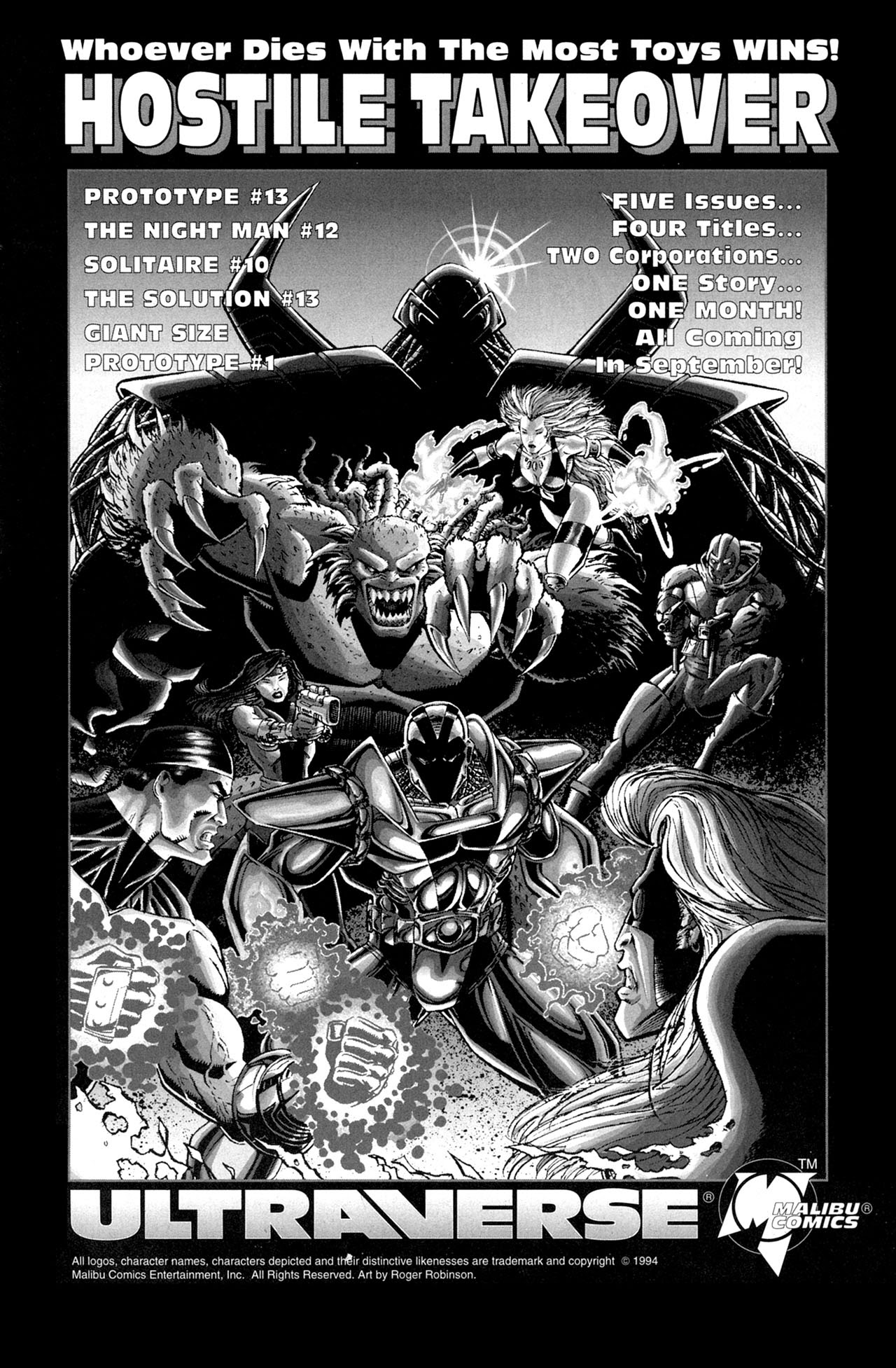Read online Hostile Takeover Ashcan comic -  Issue # Full - 15