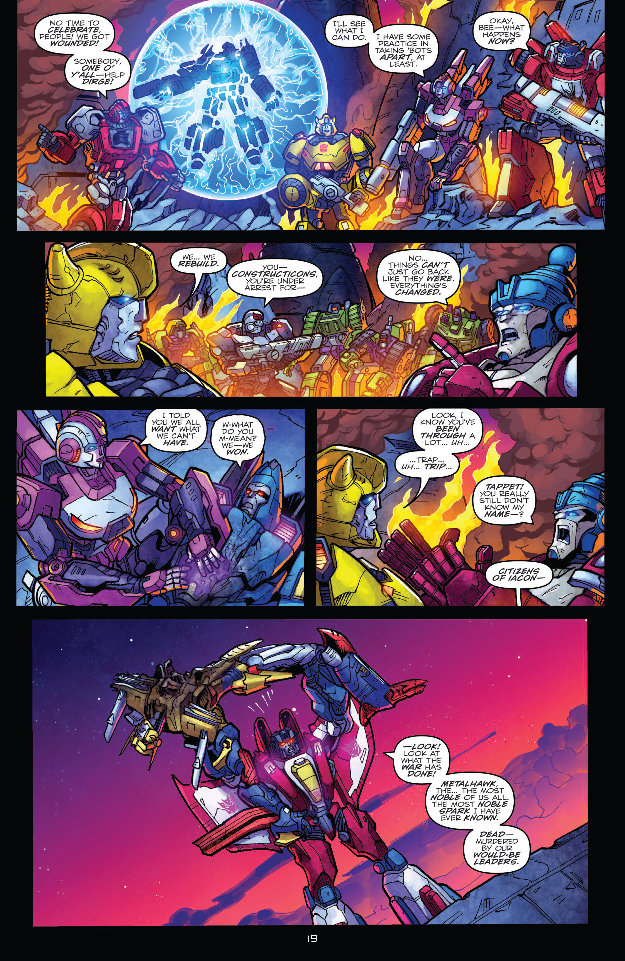 Read online Transformers: Robots In Disguise (2012) comic -  Issue #16 - 22