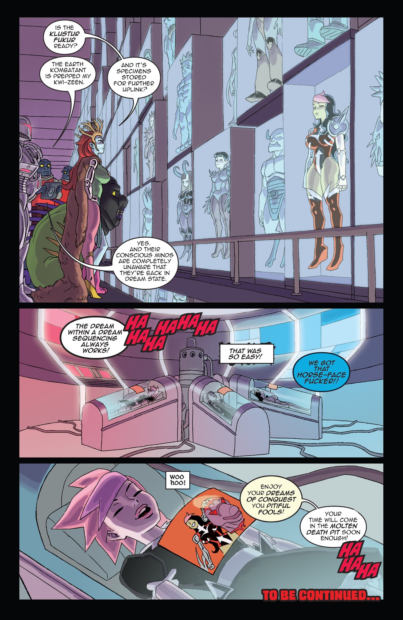 Read online Danger Doll Squad: Galactic Gladiators comic -  Issue #2 - 22