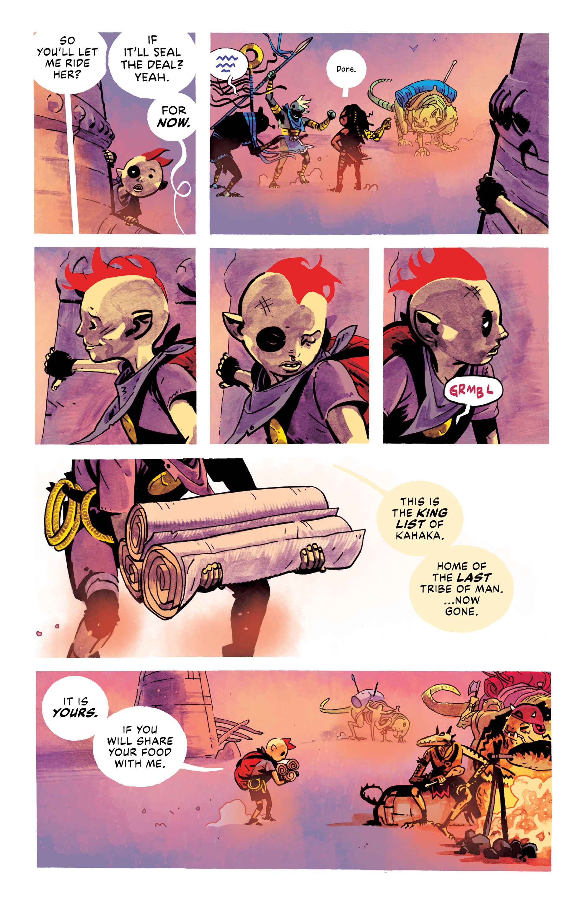 Read online Kaya comic -  Issue #1 - 28