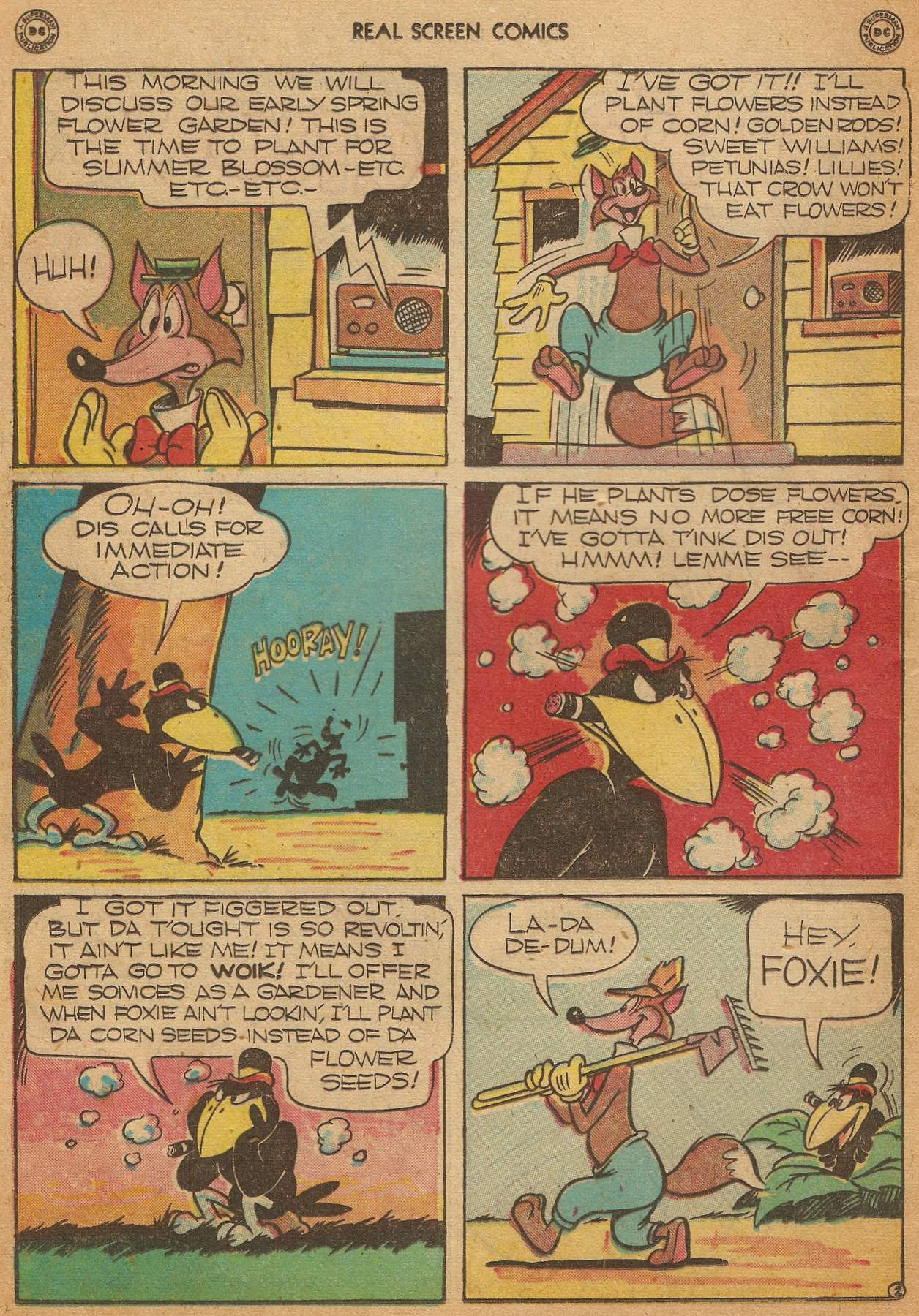Read online Real Screen Comics comic -  Issue #18 - 22