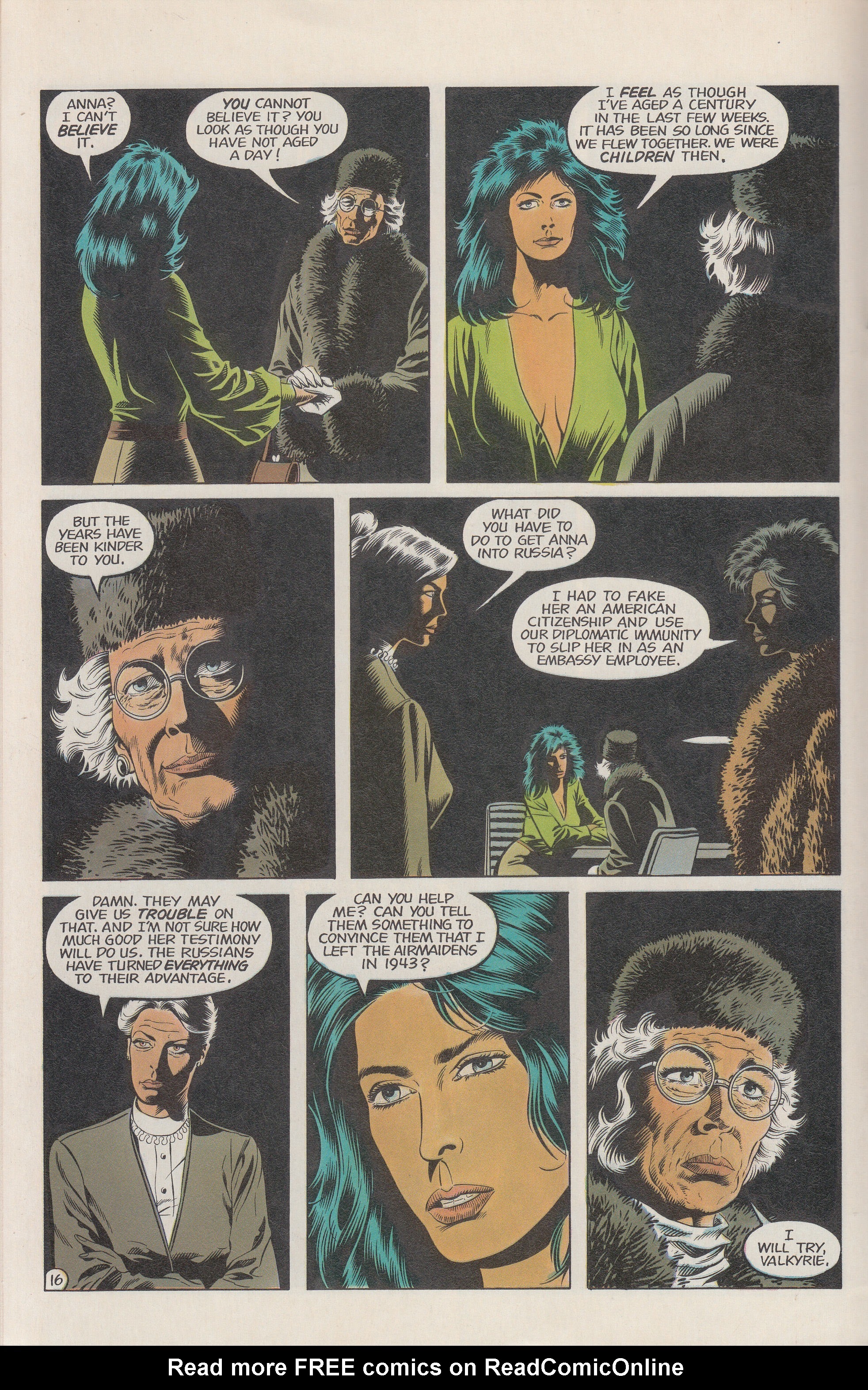 Read online Valkyrie! (1987) comic -  Issue #3 - 18