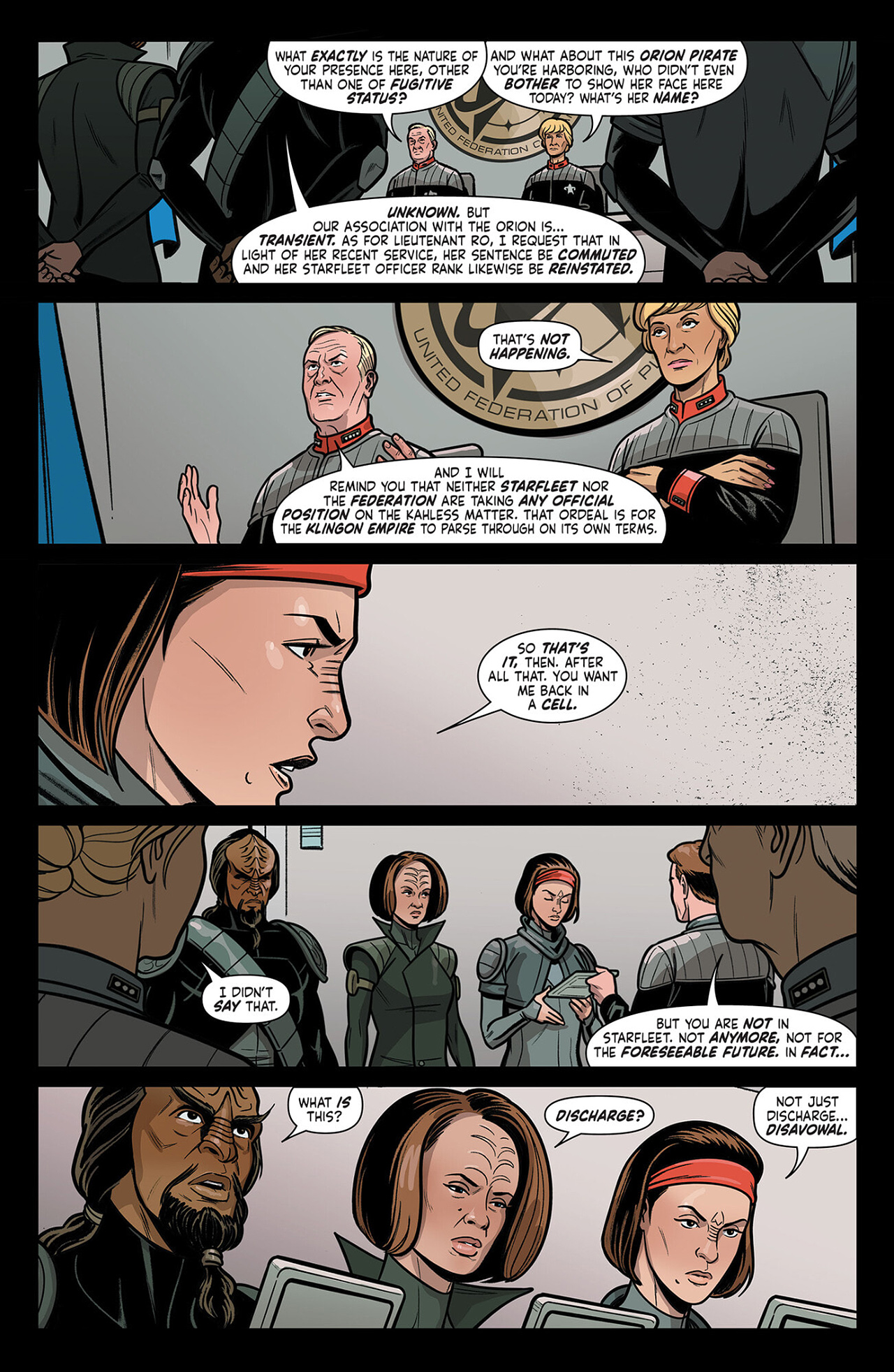 Read online Star Trek: Defiant comic -  Issue #8 - 16