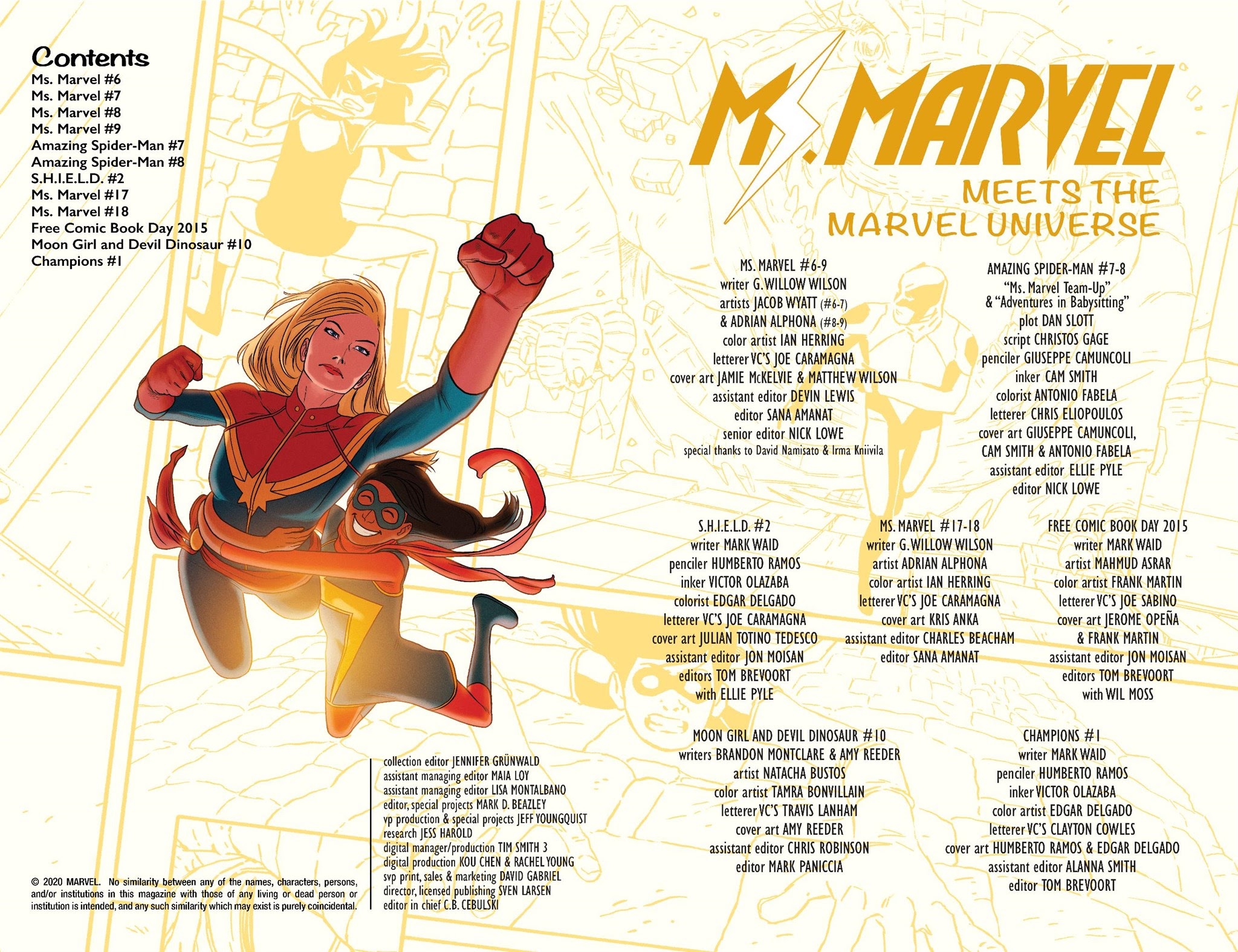 Read online Ms. Marvel Meets The Marvel Universe comic -  Issue # TPB (Part 1) - 3
