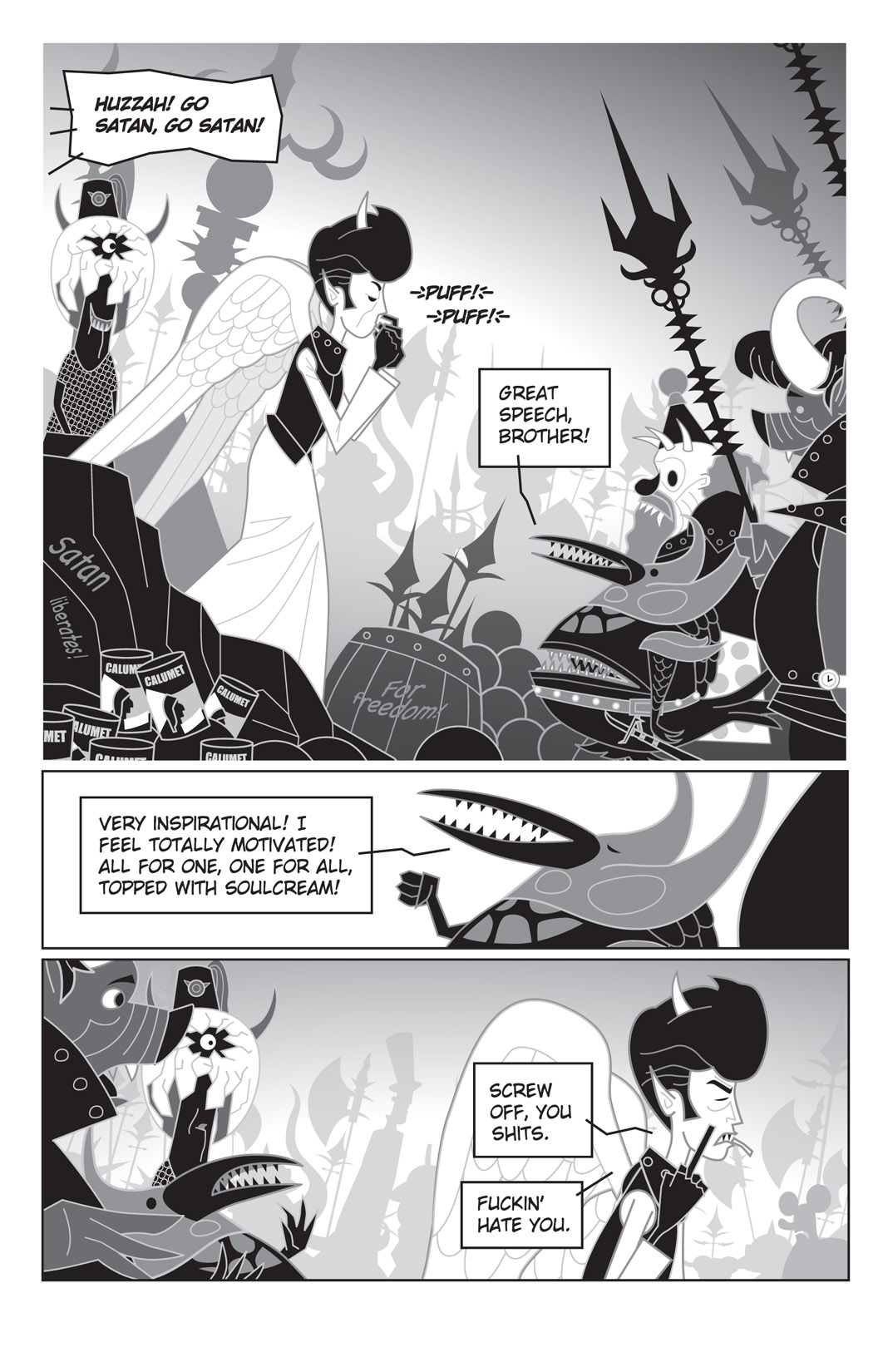 Read online Rebel Angels comic -  Issue #4 - 8