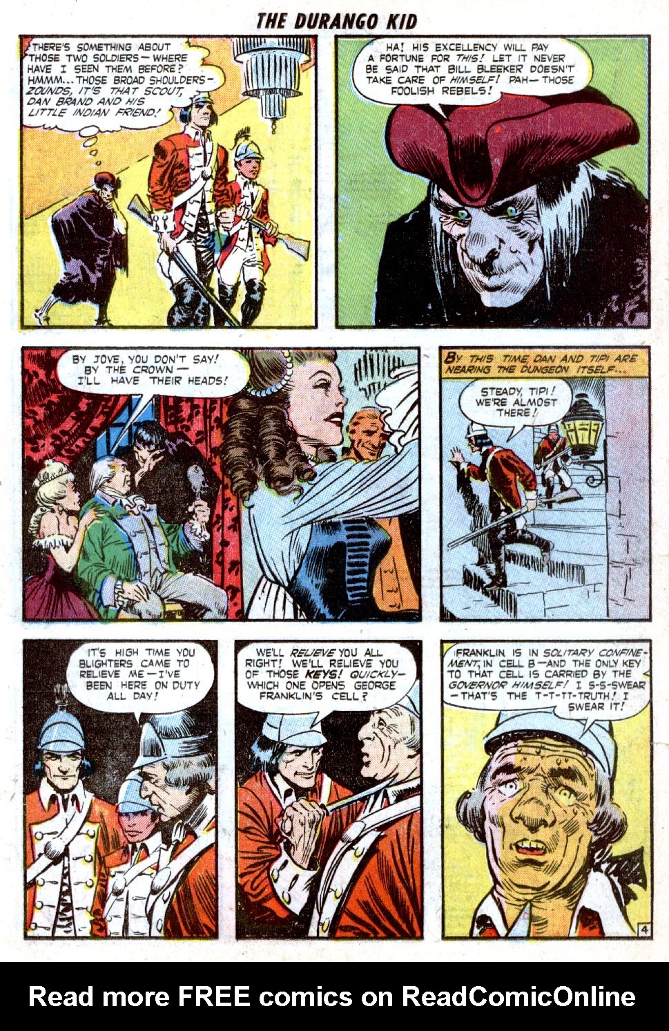 Read online Charles Starrett as The Durango Kid comic -  Issue #7 - 22