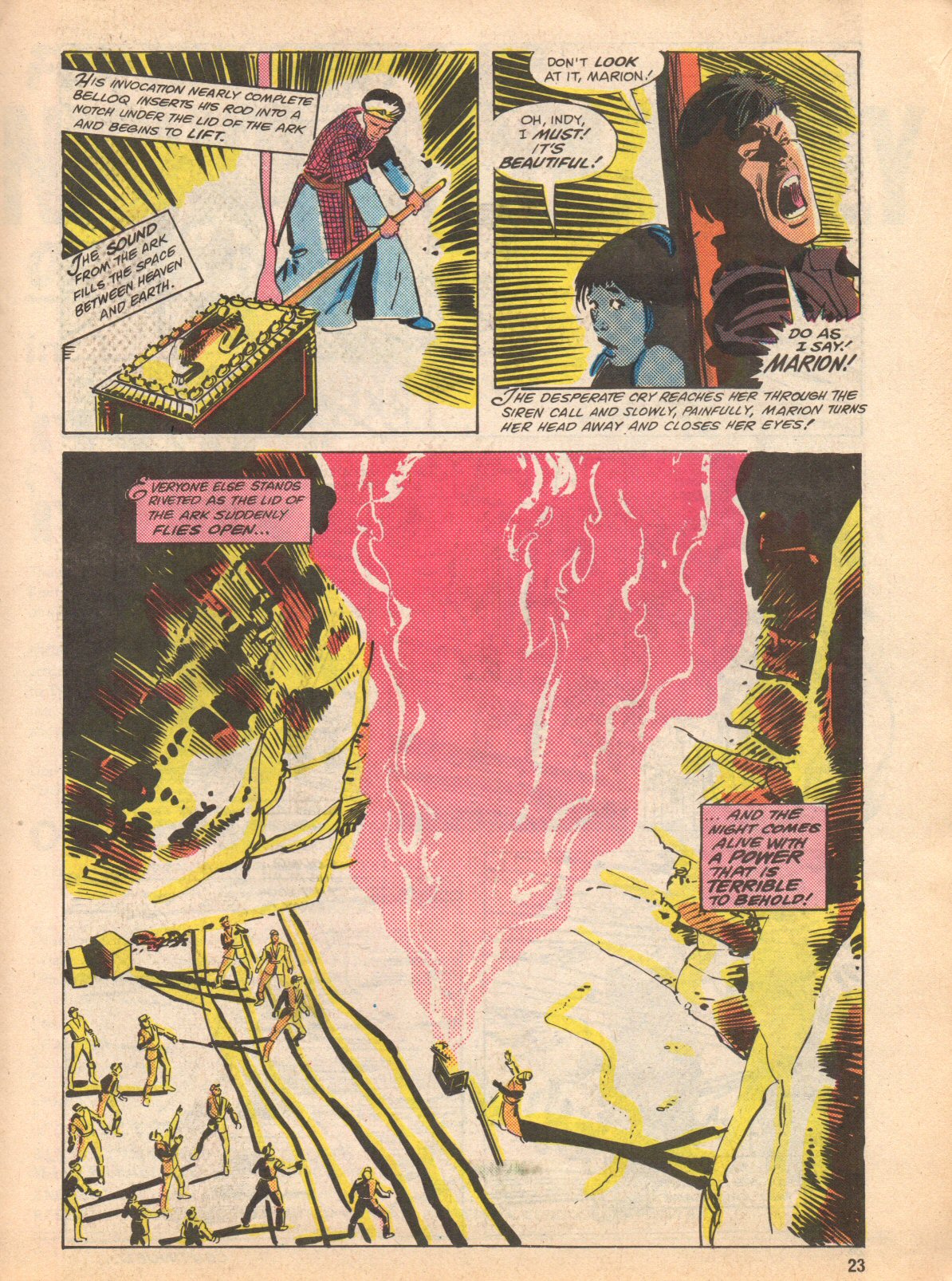 Read online Indiana Jones comic -  Issue #9 - 23