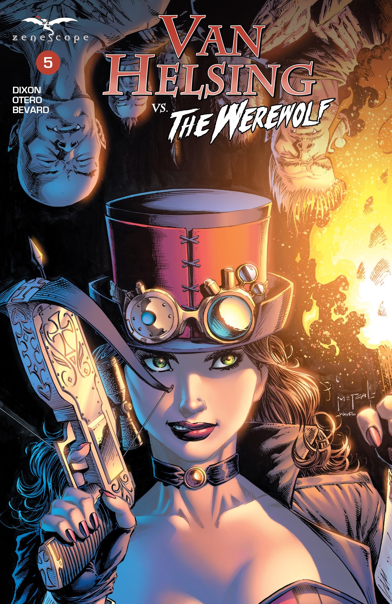 Read online Van Helsing vs. Werewolf comic -  Issue #5 - 1