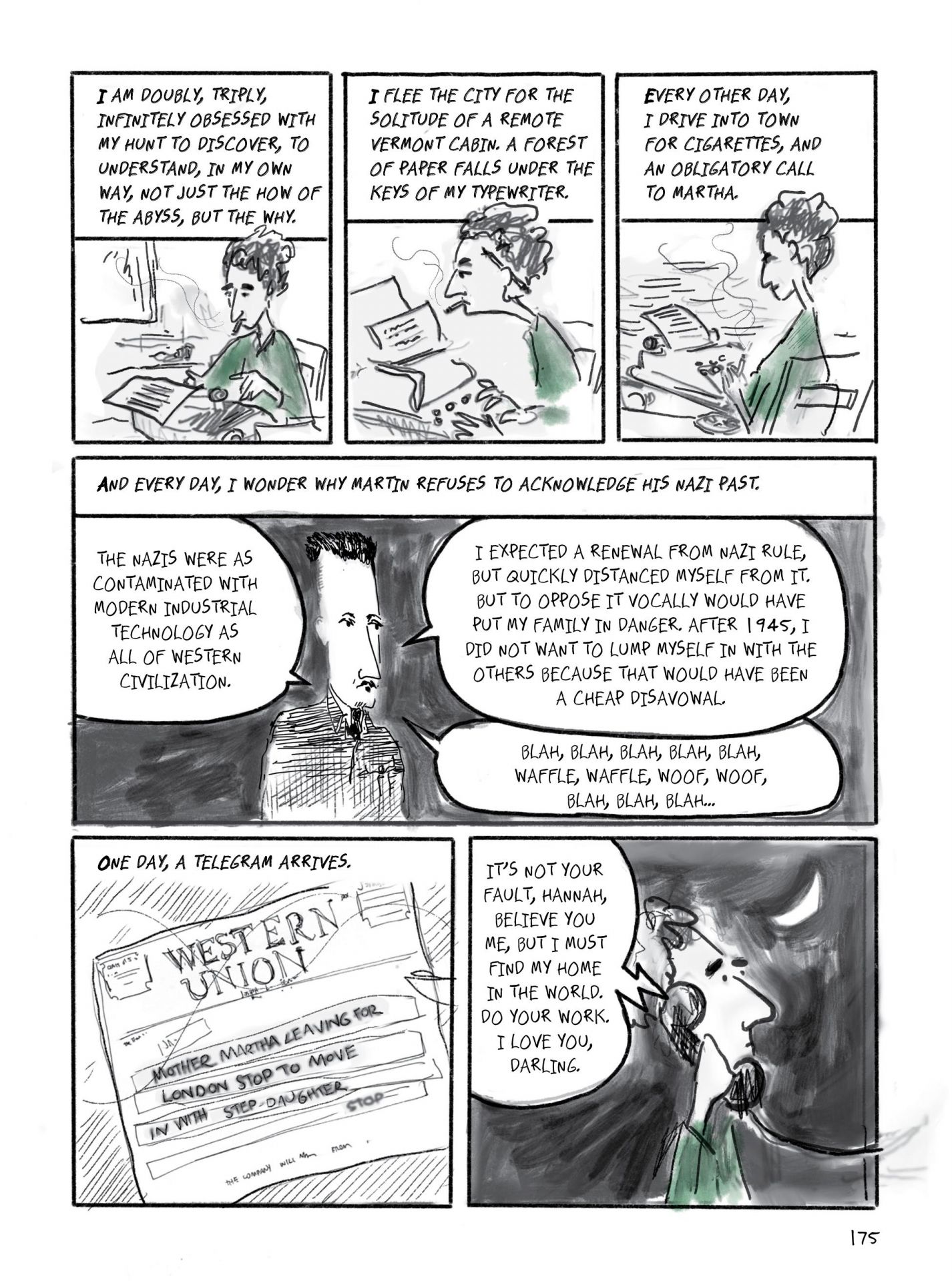 Read online The Three Escapes of Hannah Arendt: A Tyranny of Truth comic -  Issue # TPB (Part 2) - 84