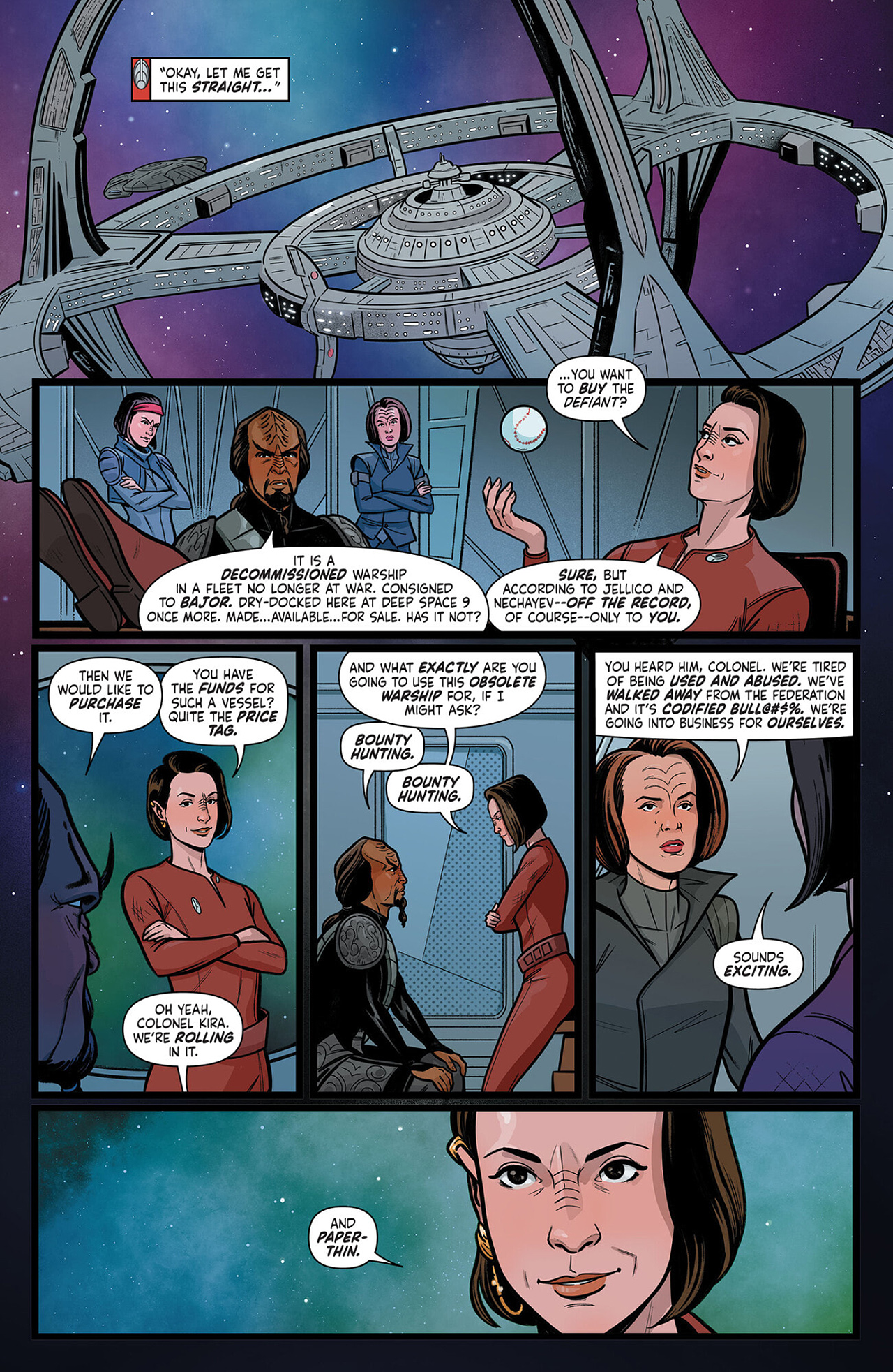 Read online Star Trek: Defiant comic -  Issue #8 - 21