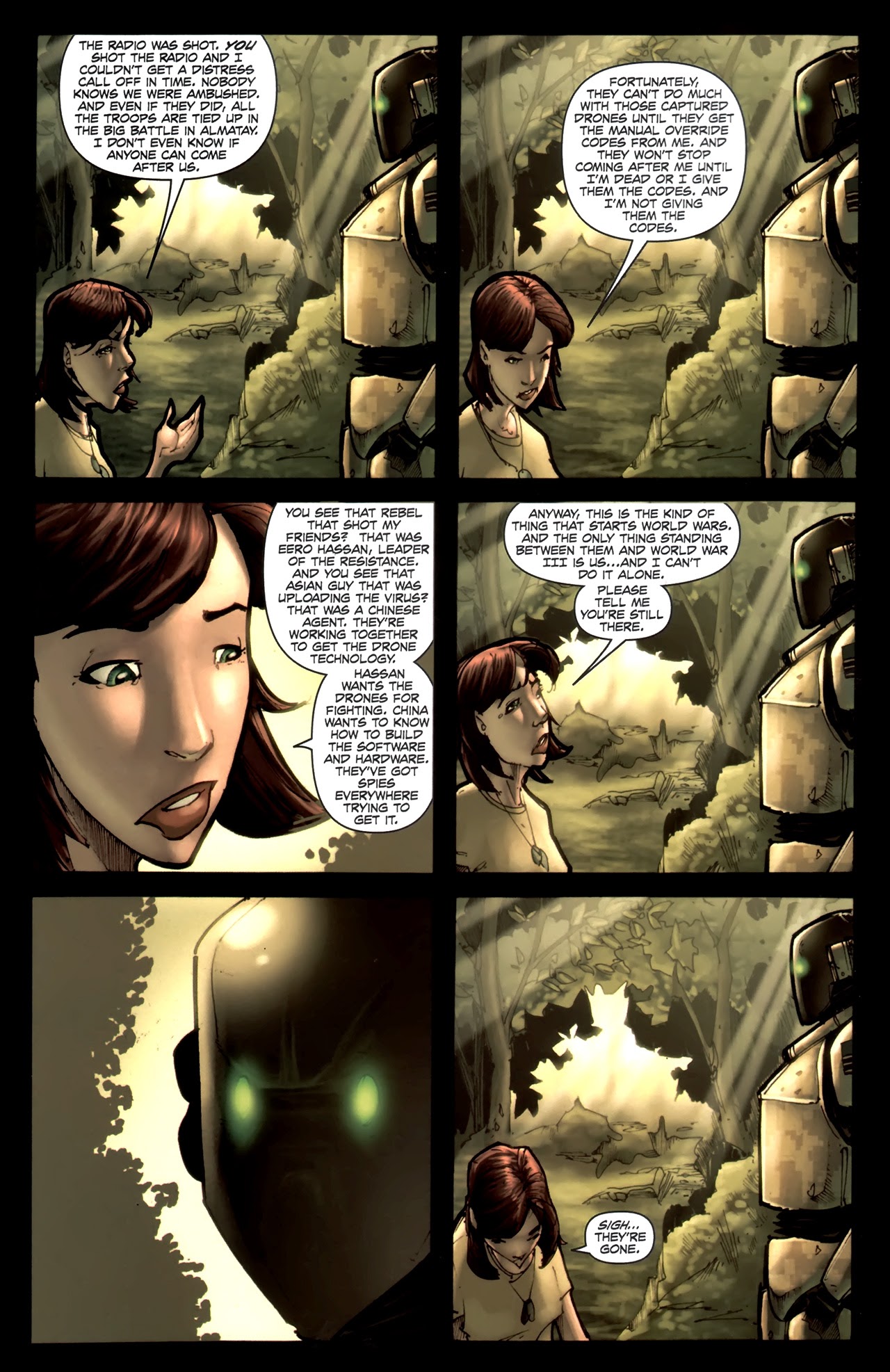 Read online Drone comic -  Issue #2 - 12