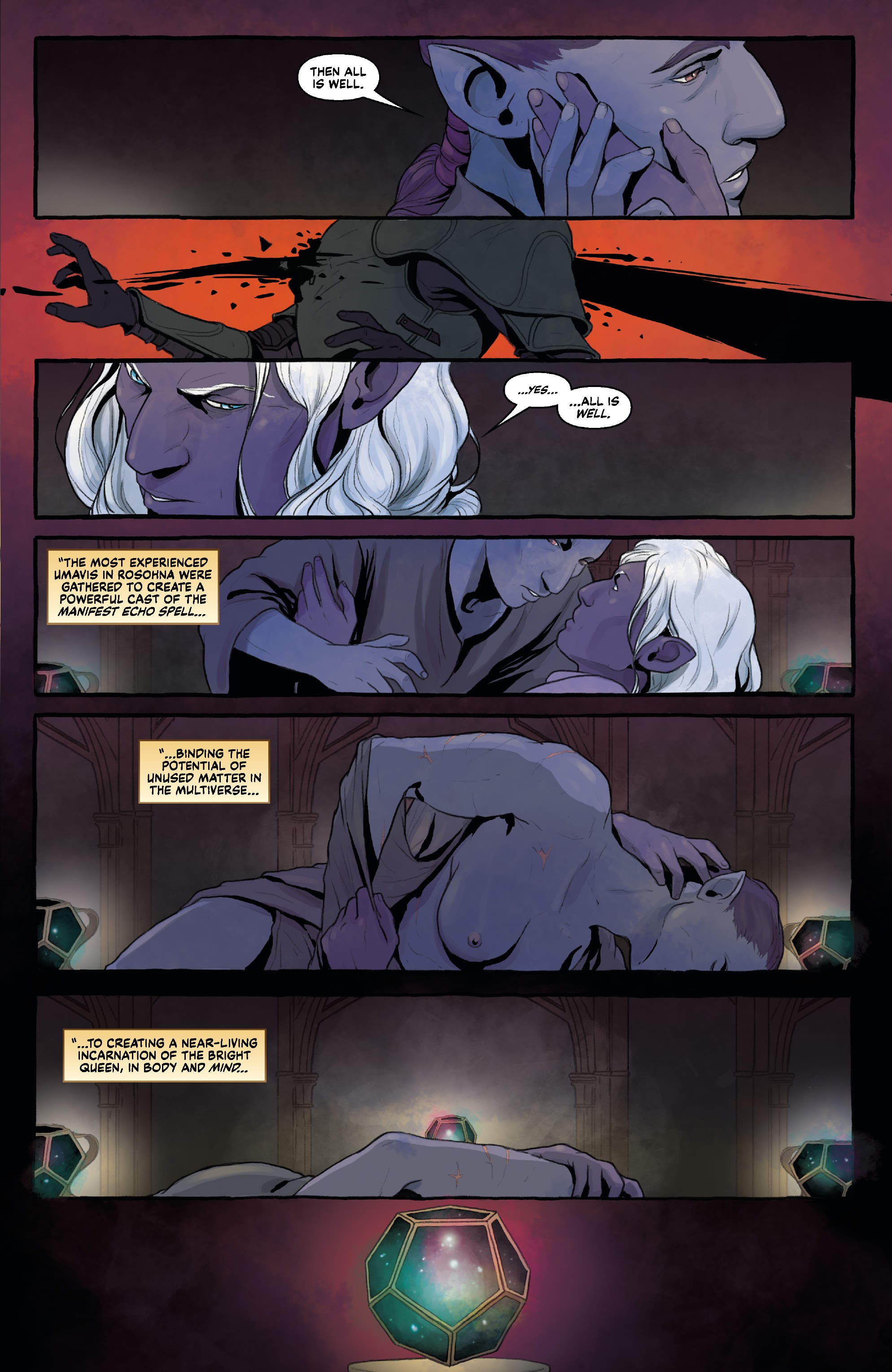 Read online Critical Role: The Tales of Exandria--The Bright Queen comic -  Issue #3 - 5