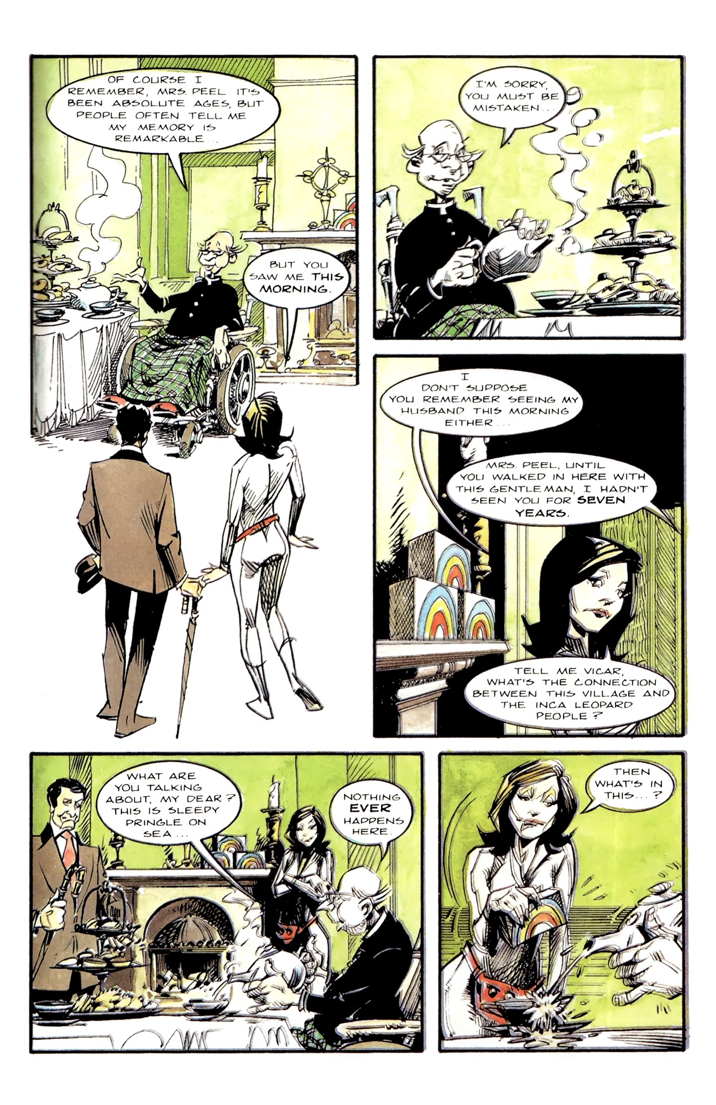 Read online Steed and Mrs. Peel (2012) comic -  Issue #6 - 6