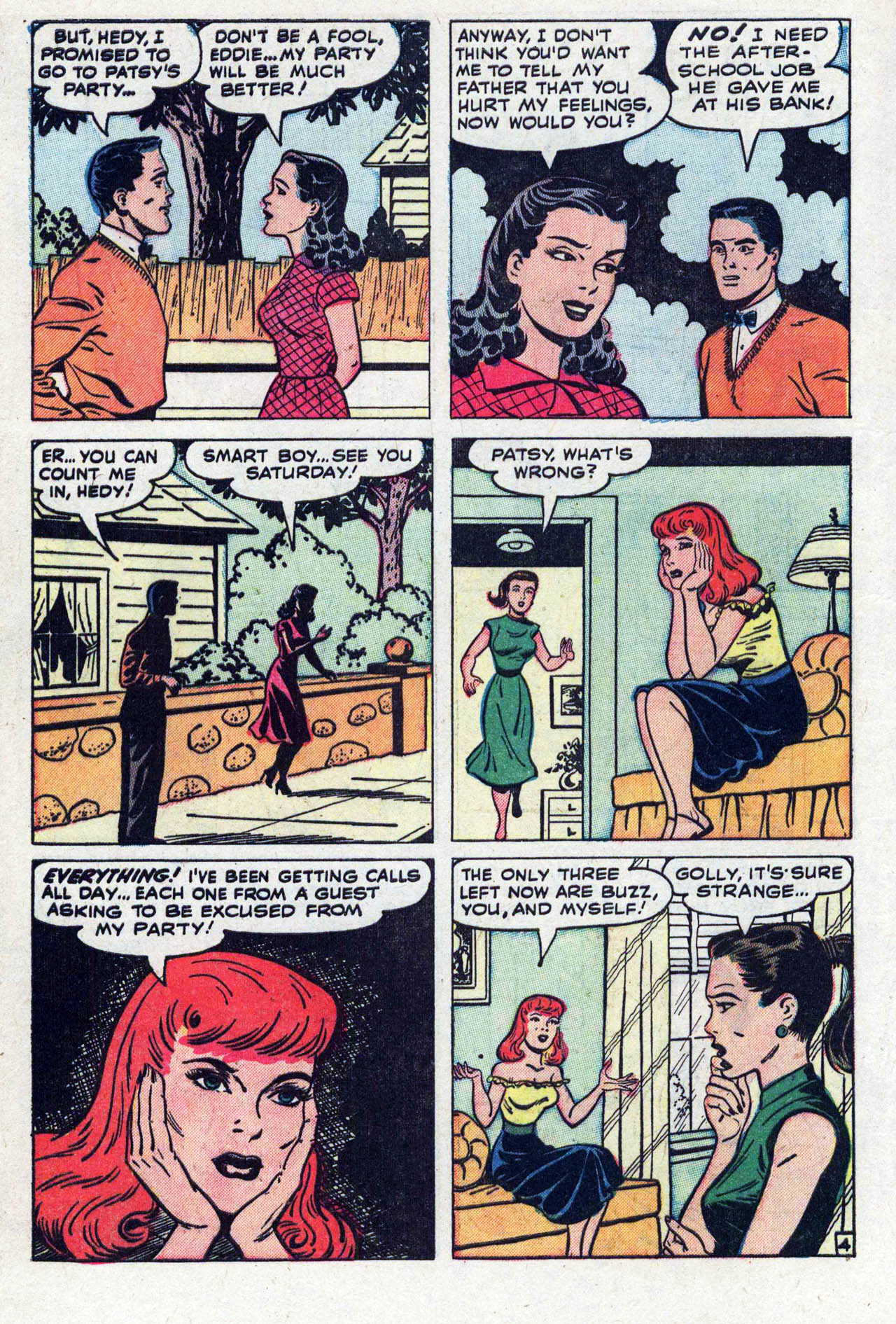 Read online Patsy Walker comic -  Issue #48 - 6