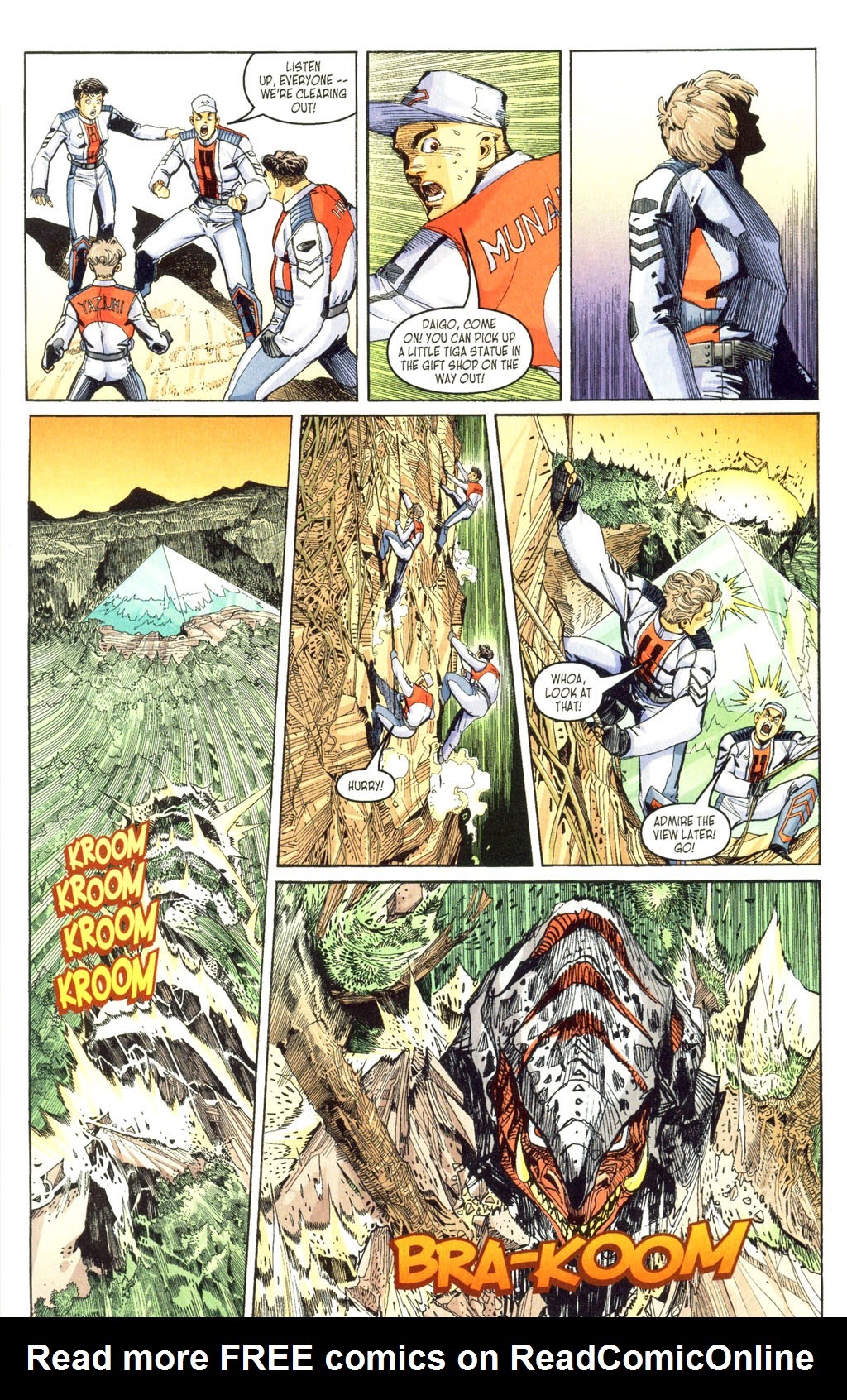 Read online Ultraman Tiga comic -  Issue #2 - 17