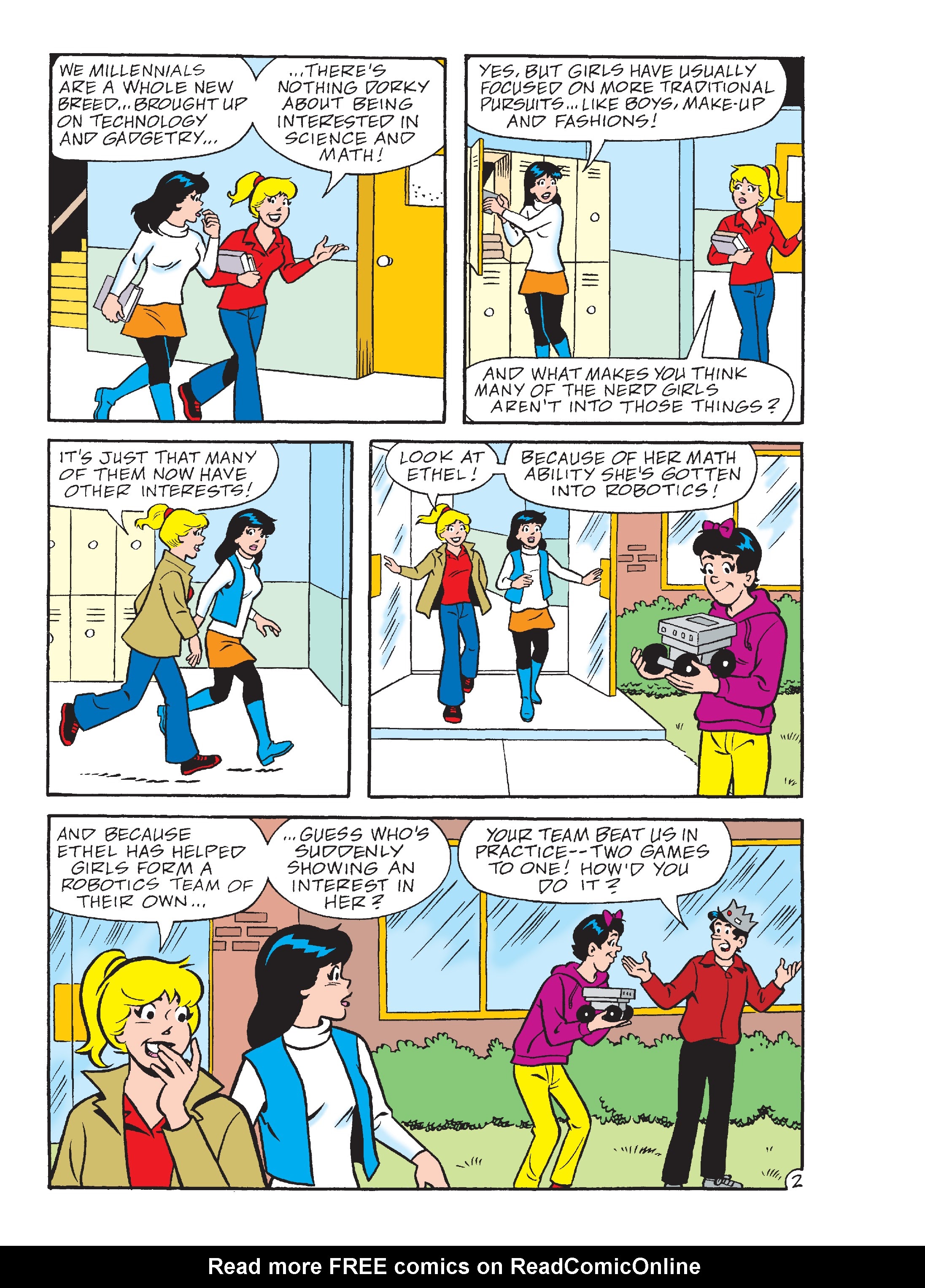 Read online Betty & Veronica Friends Double Digest comic -  Issue #259 - 141