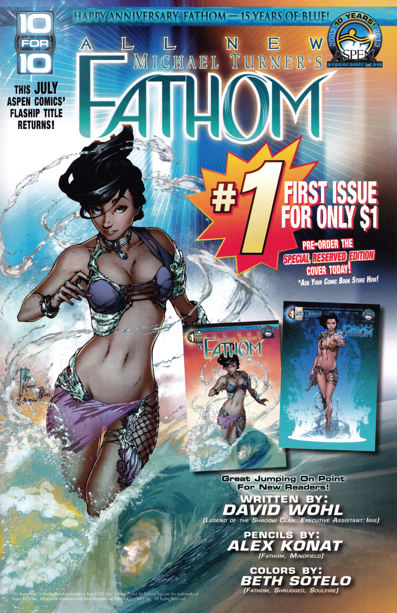 Read online Michael Turner's Fathom comic -  Issue #9 - 26