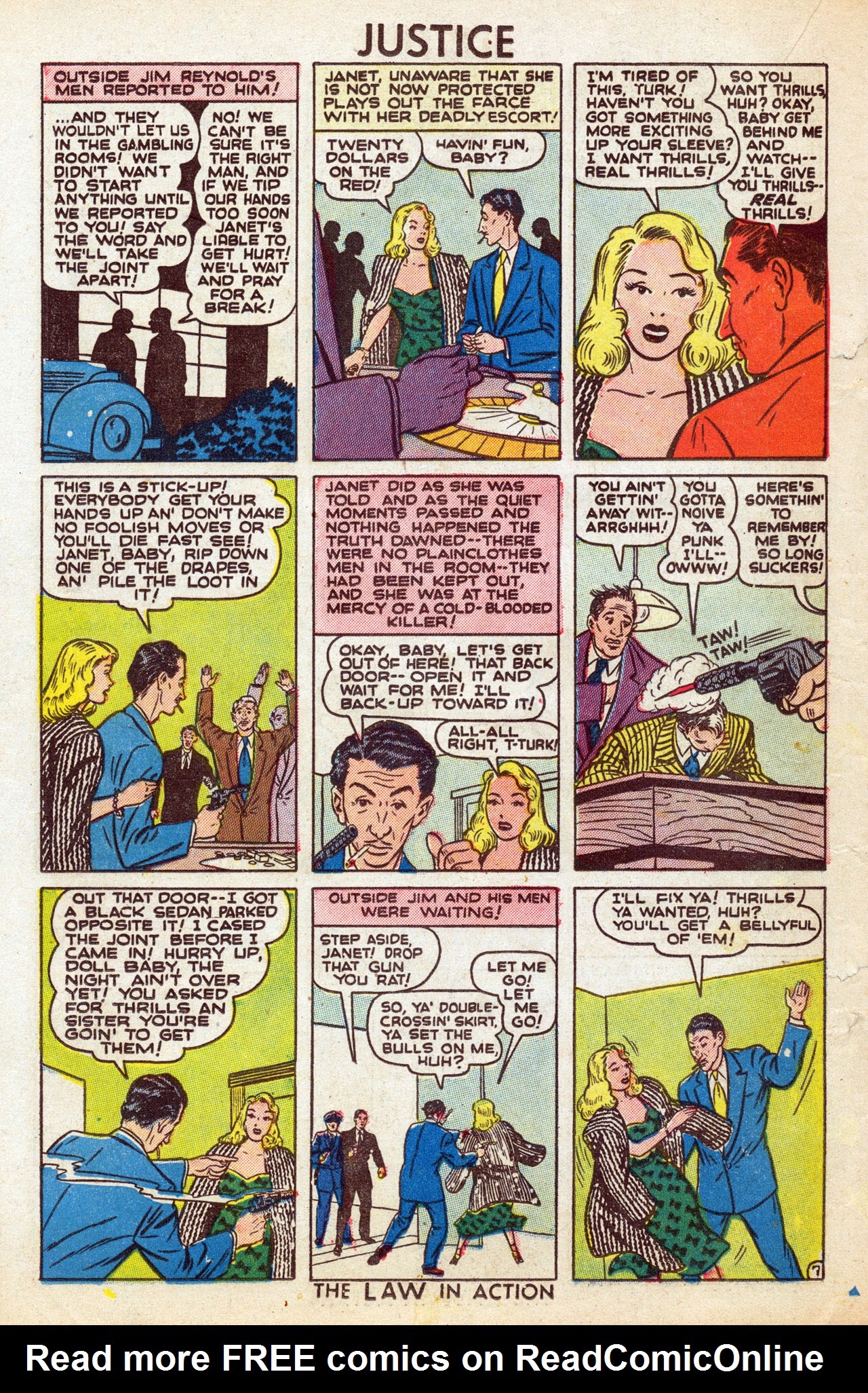 Read online Justice (1947) comic -  Issue #10 - 20