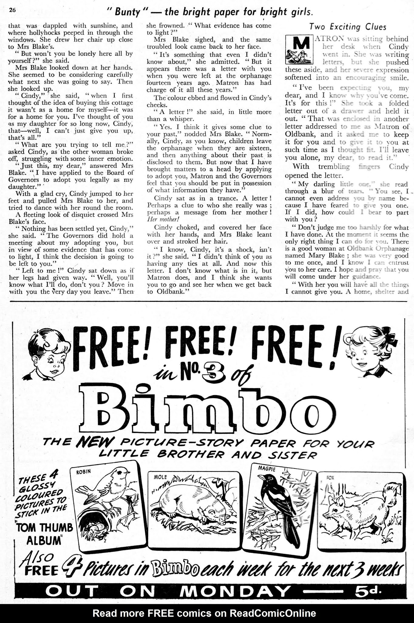 Read online Bunty comic -  Issue #167 - 26