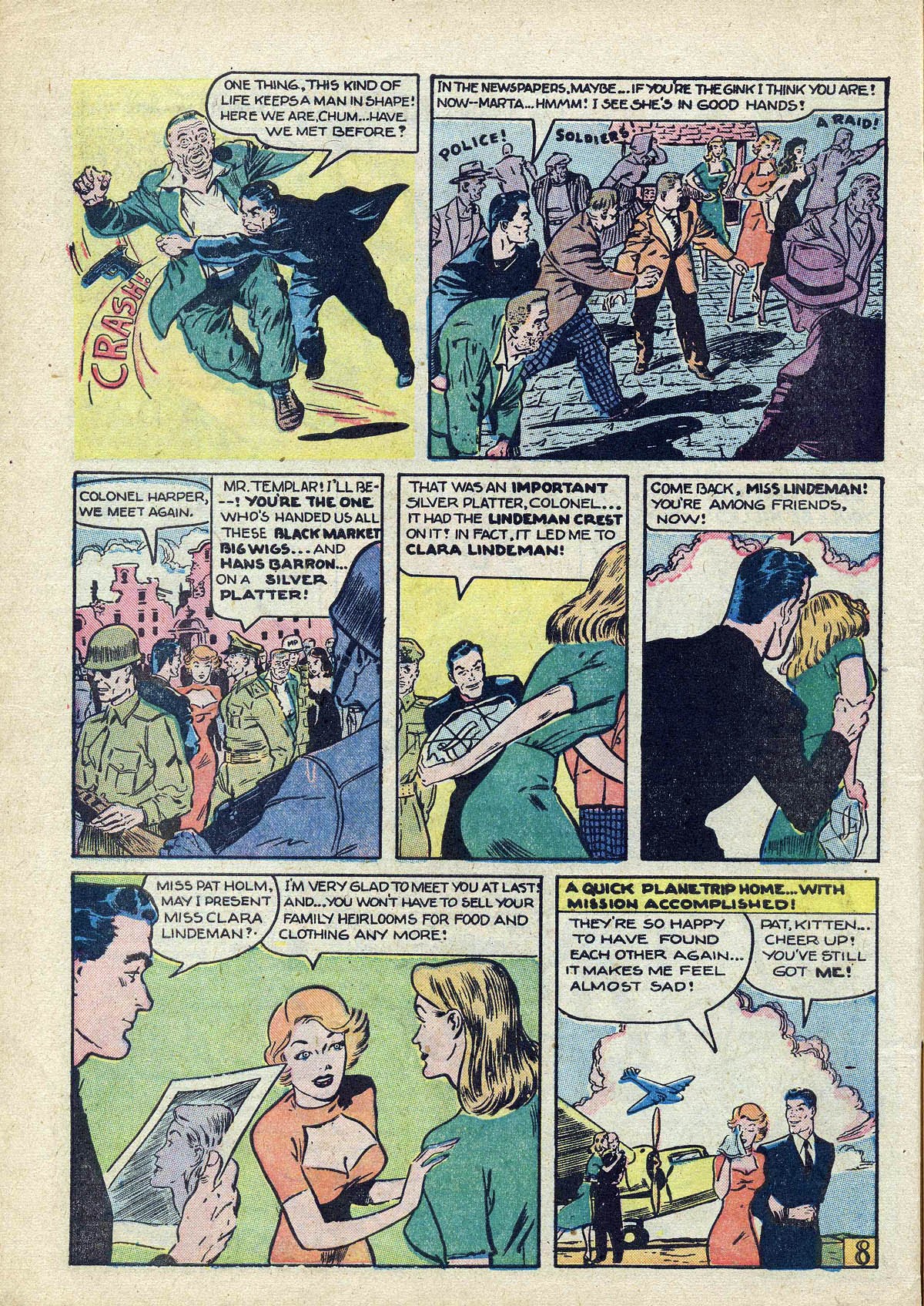 Read online The Saint (1947) comic -  Issue #6 - 10
