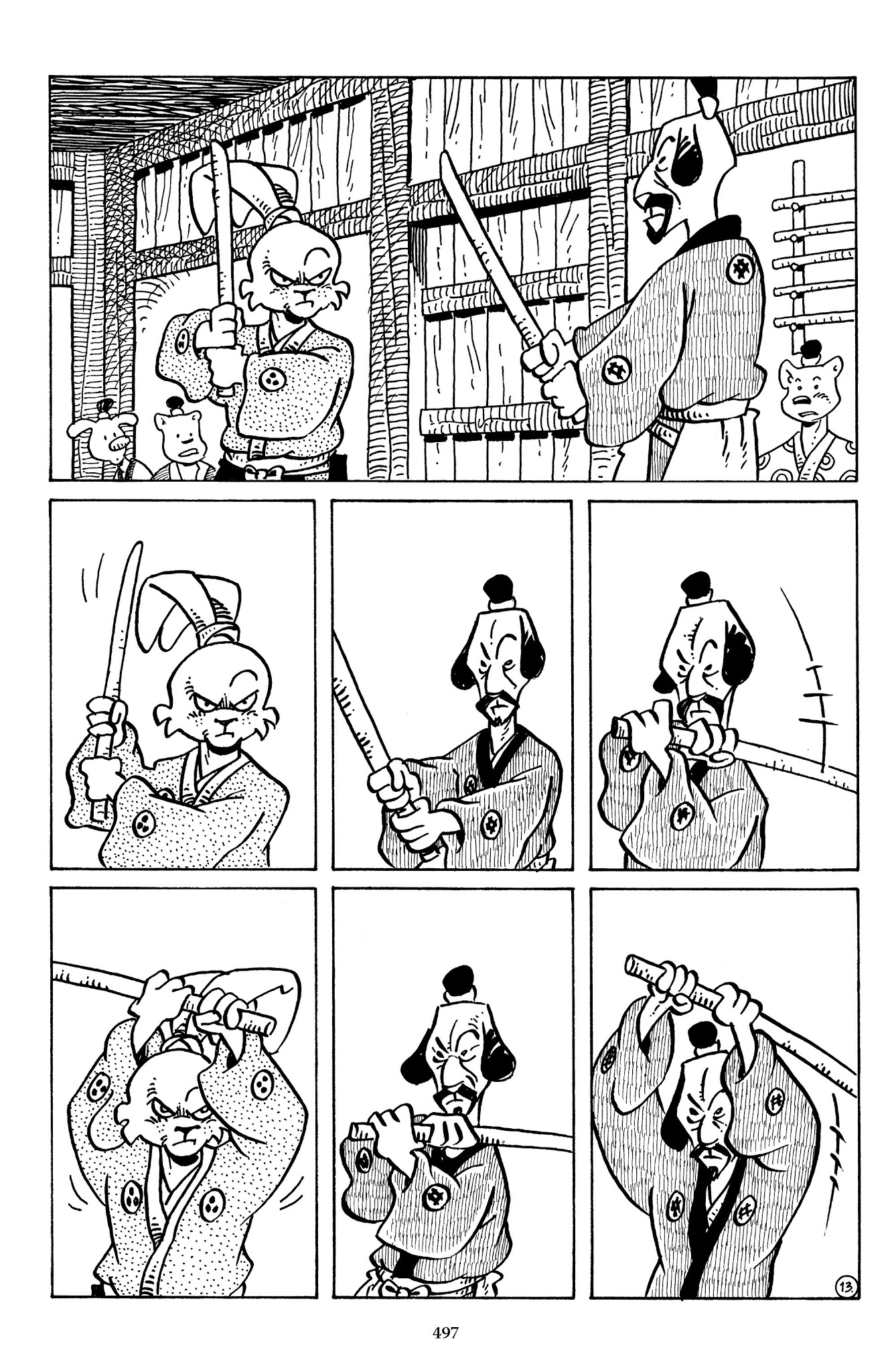 Read online The Usagi Yojimbo Saga comic -  Issue # TPB 7 - 489