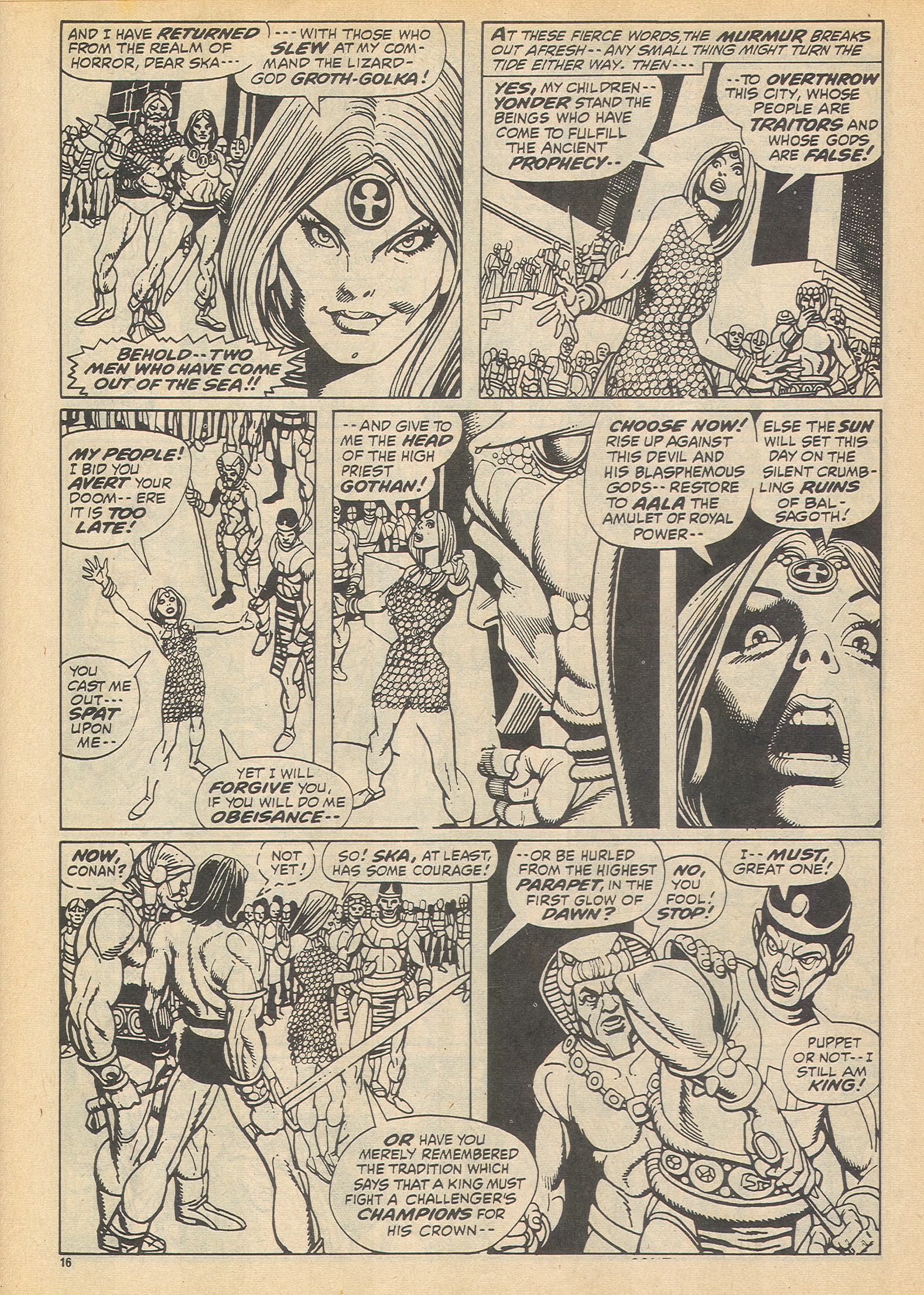 Read online The Savage Sword of Conan (1975) comic -  Issue #17 - 16