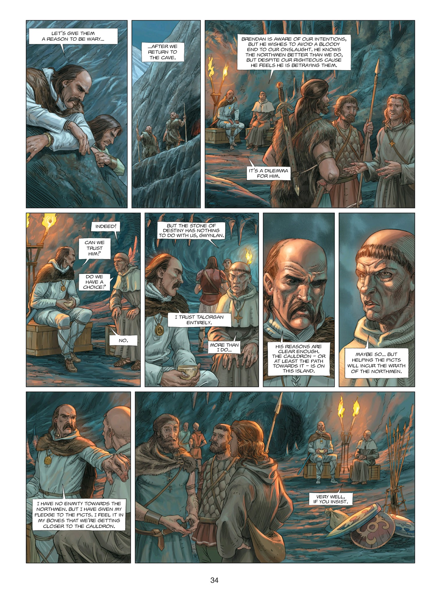 Read online Druids comic -  Issue #5 - 34
