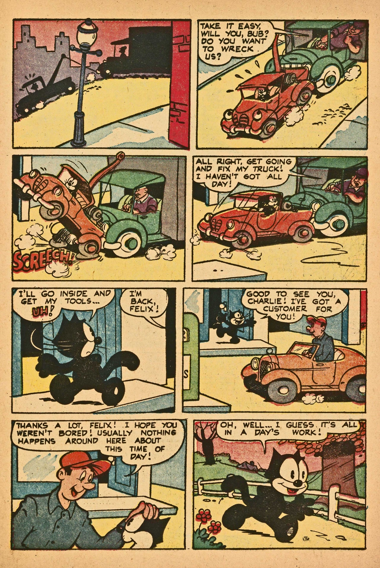 Read online Felix the Cat (1951) comic -  Issue #42 - 17