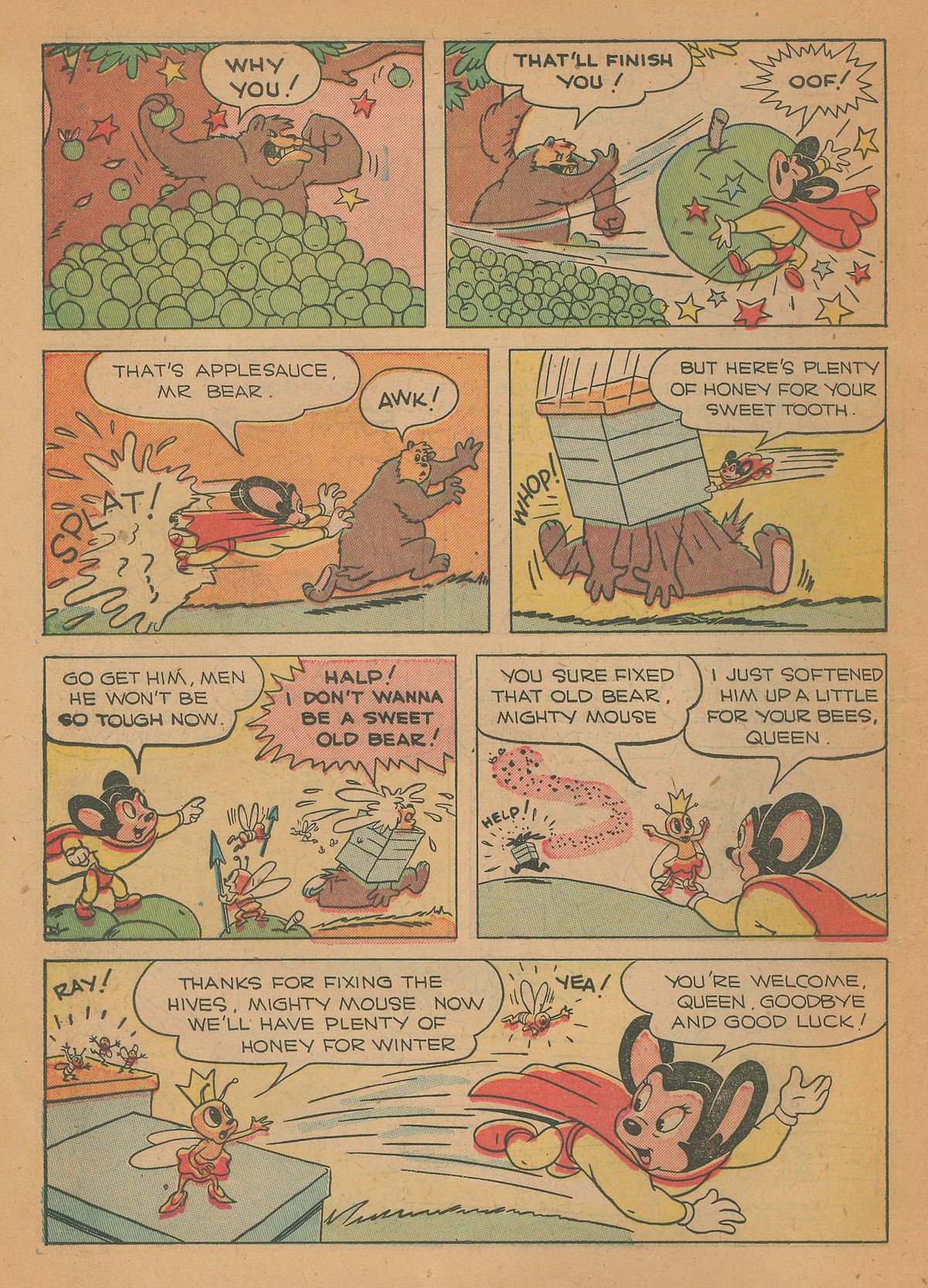Read online Paul Terry's Mighty Mouse Comics comic -  Issue #24 - 18