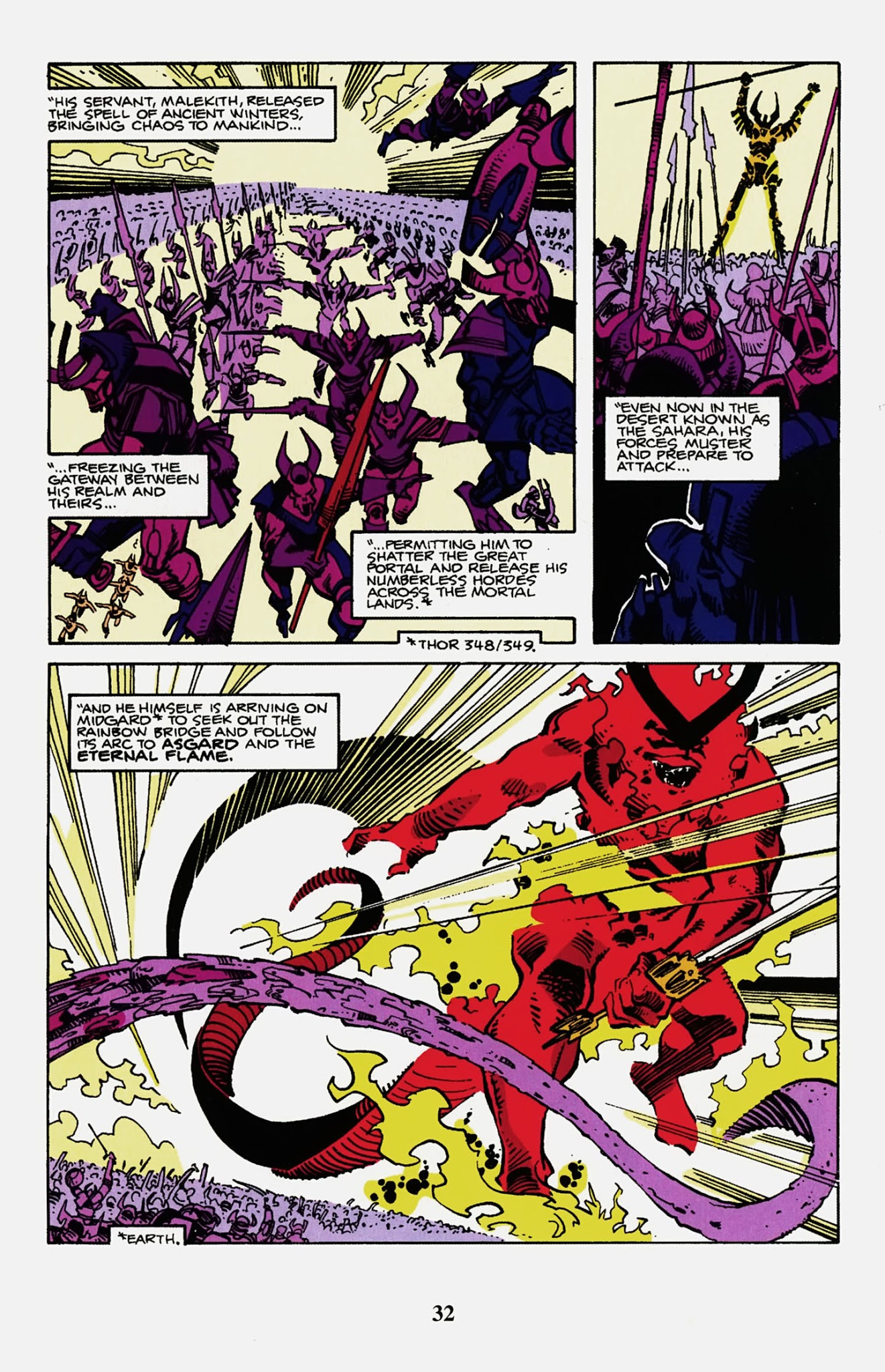 Read online Thor Visionaries: Walter Simonson comic -  Issue # TPB 2 - 34