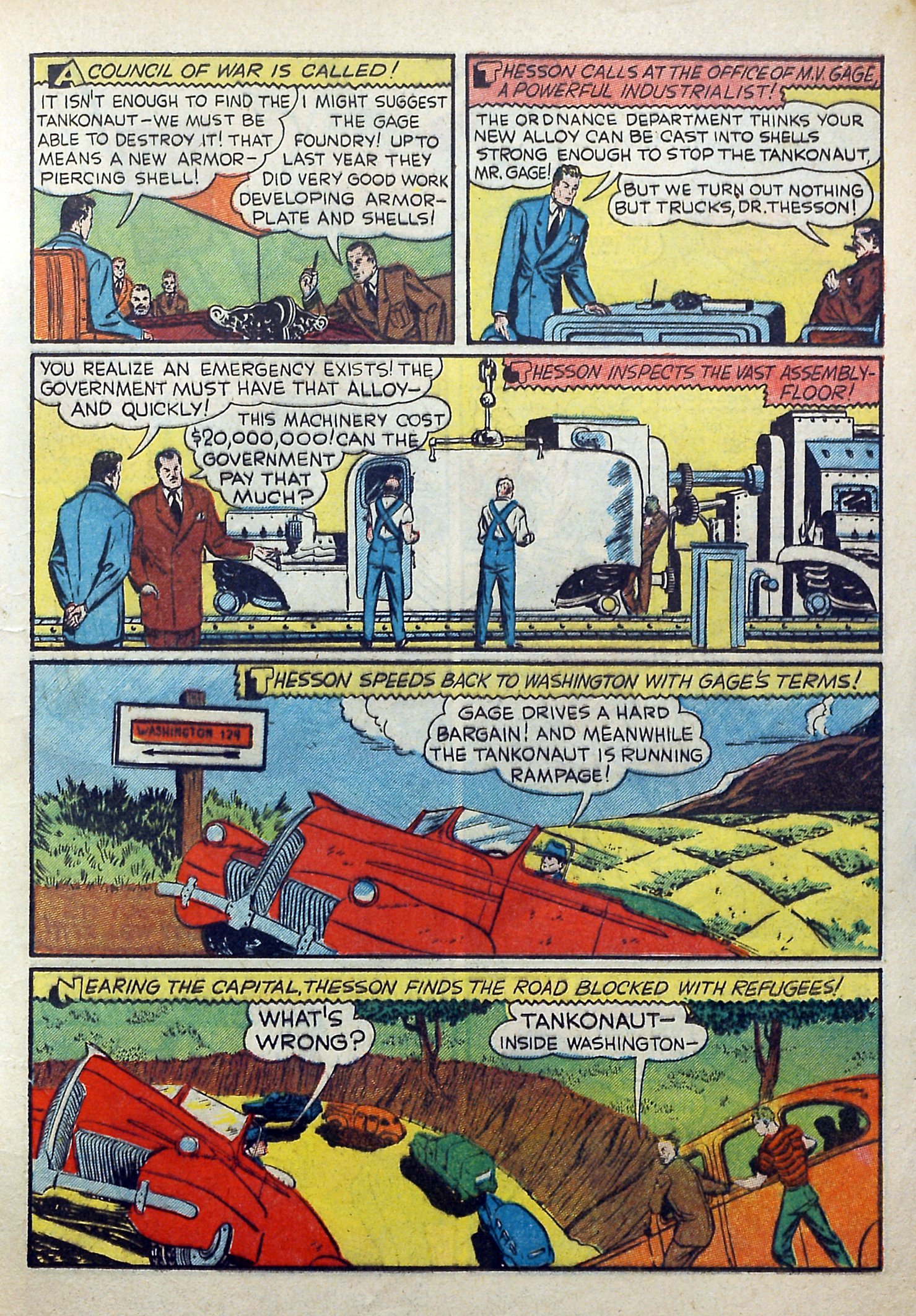 Read online Exciting Comics comic -  Issue #5 - 31