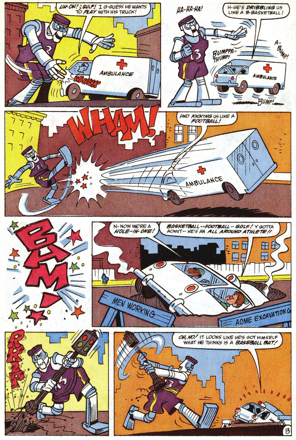 Read online Police Academy comic -  Issue #3 - 14