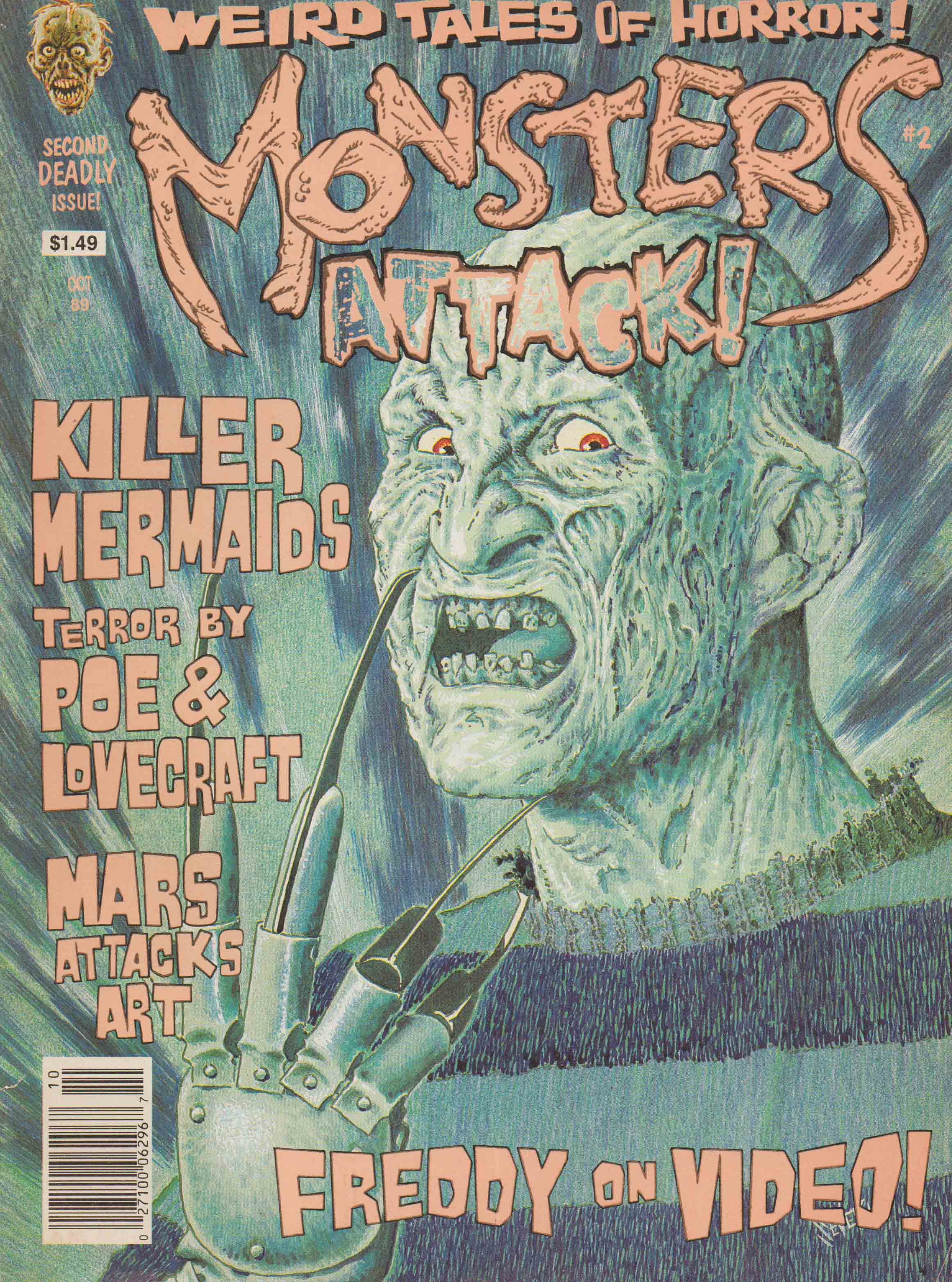 Read online Monsters Attack comic -  Issue #2 - 1