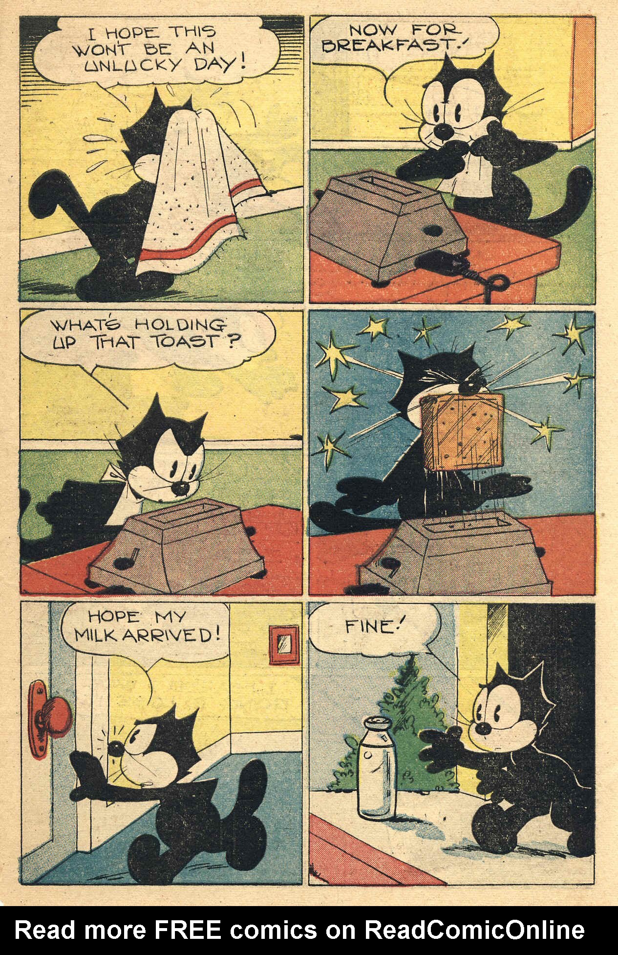 Read online Felix the Cat (1951) comic -  Issue #24 - 5