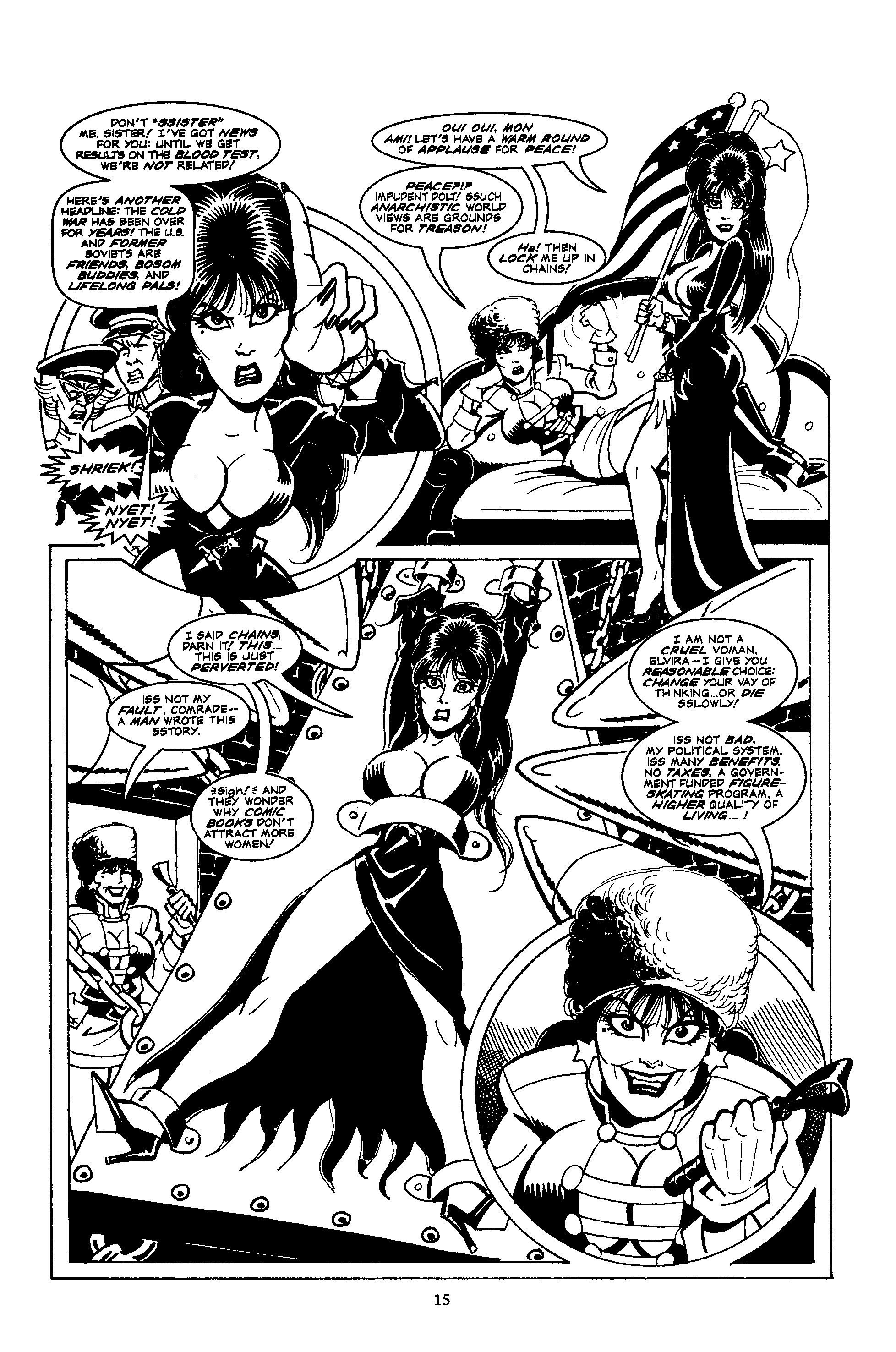 Read online Elvira, Mistress of the Dark comic -  Issue #111 - 17