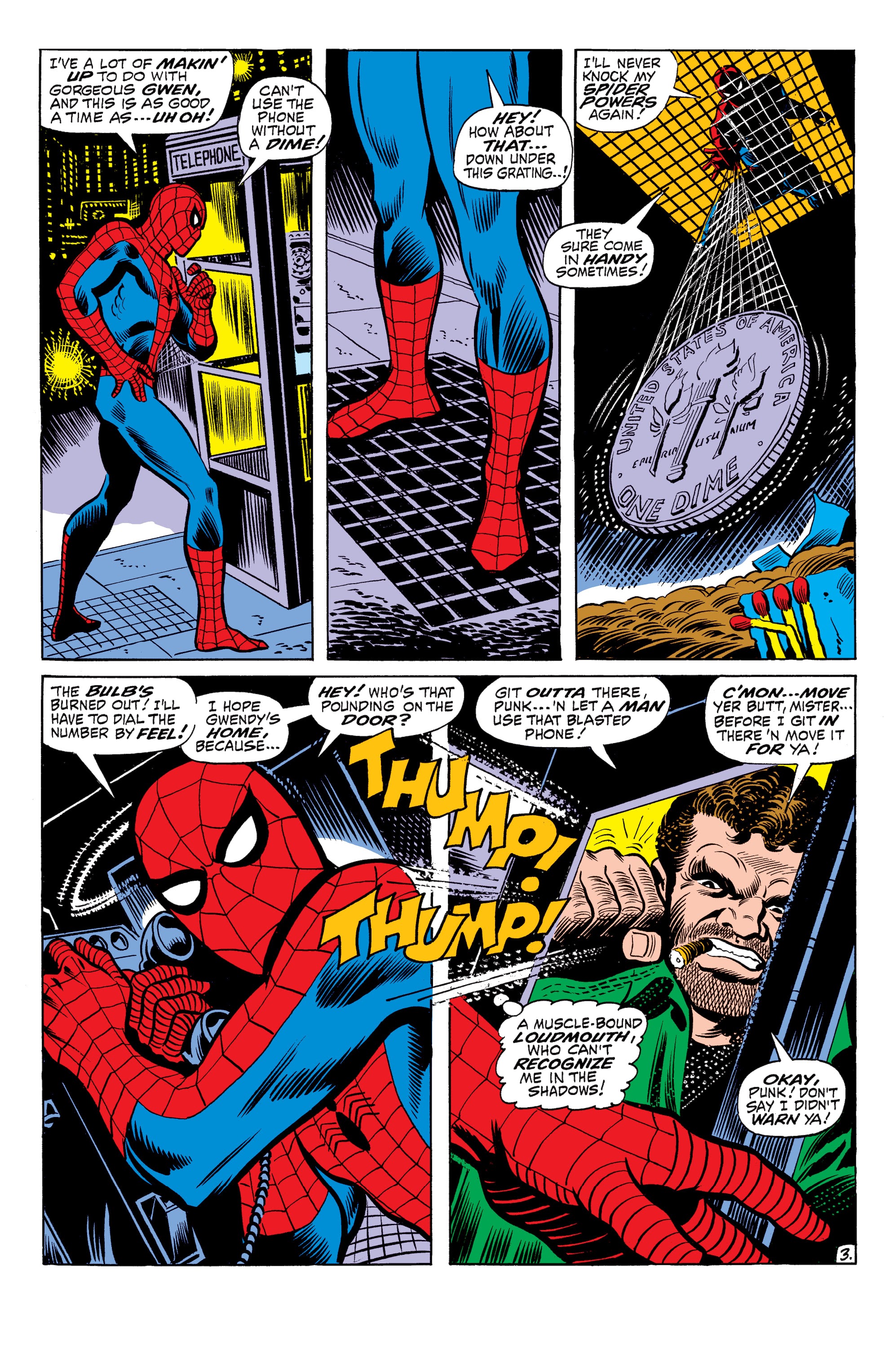 Read online Amazing Spider-Man Epic Collection comic -  Issue # The Secret of the Petrified Tablet (Part 3) - 67