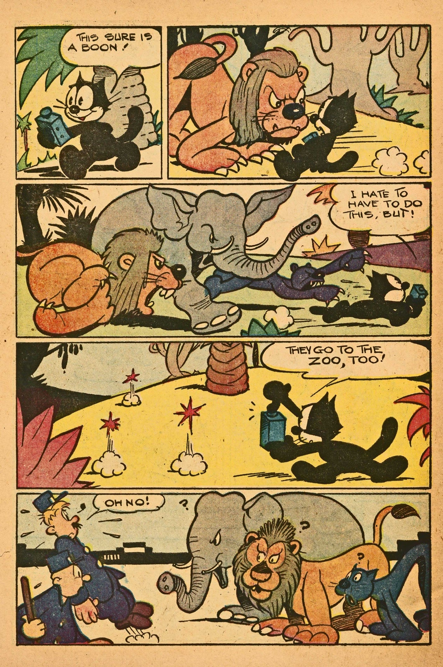 Read online Felix the Cat (1951) comic -  Issue #41 - 28