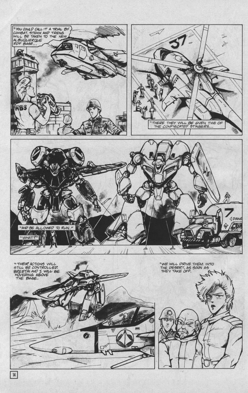 Read online Robotech II: The Sentinels - The Malcontent Uprisings comic -  Issue #12 - 16