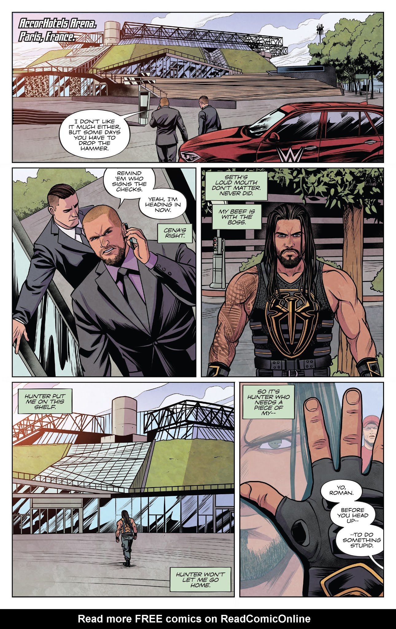 Read online WWE comic -  Issue #11 - 10