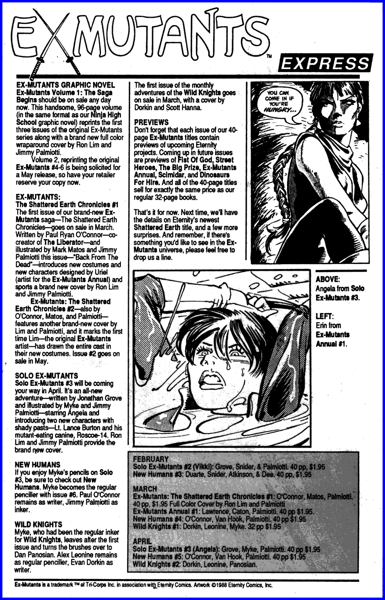Read online Ex-Mutants (1986) comic -  Issue #7 - 35