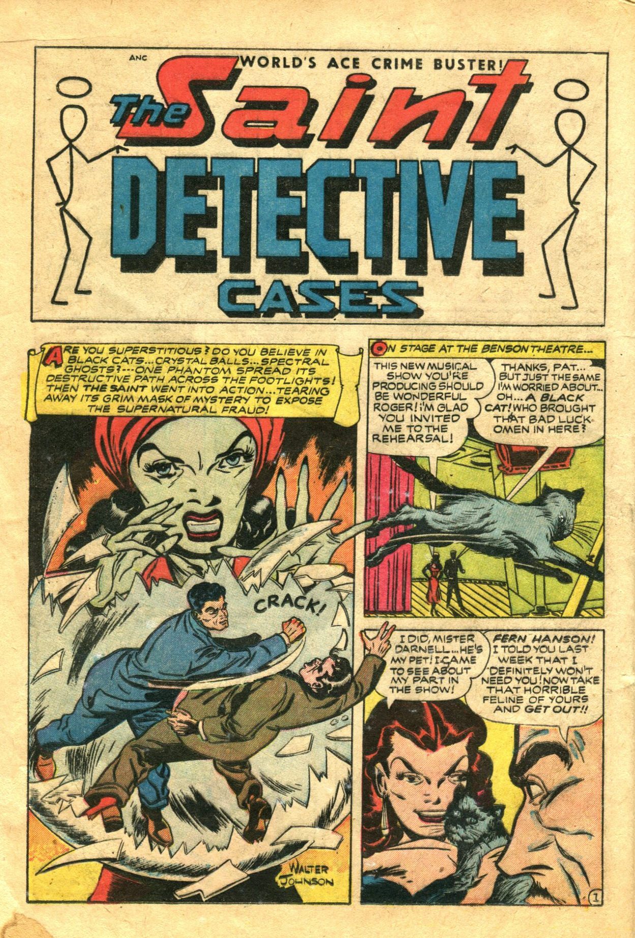 Read online The Saint (1947) comic -  Issue #7 - 24
