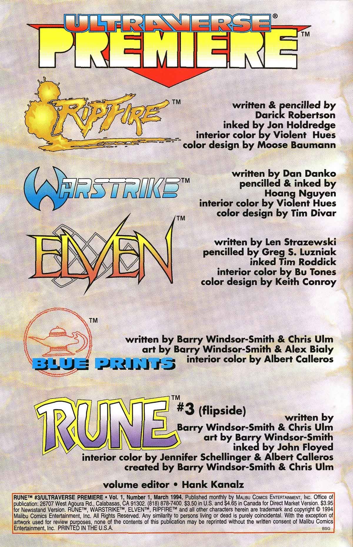 Read online Rune (1994) comic -  Issue #3 - 34
