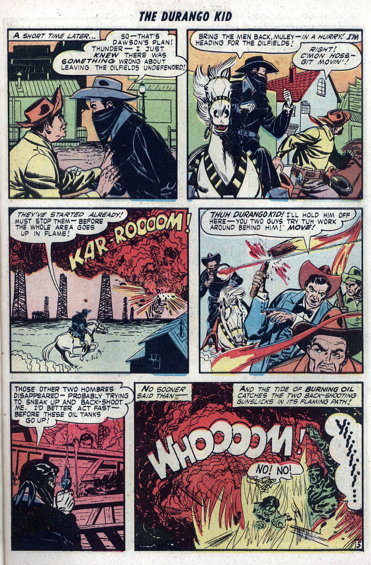 Read online Charles Starrett as The Durango Kid comic -  Issue #11 - 7